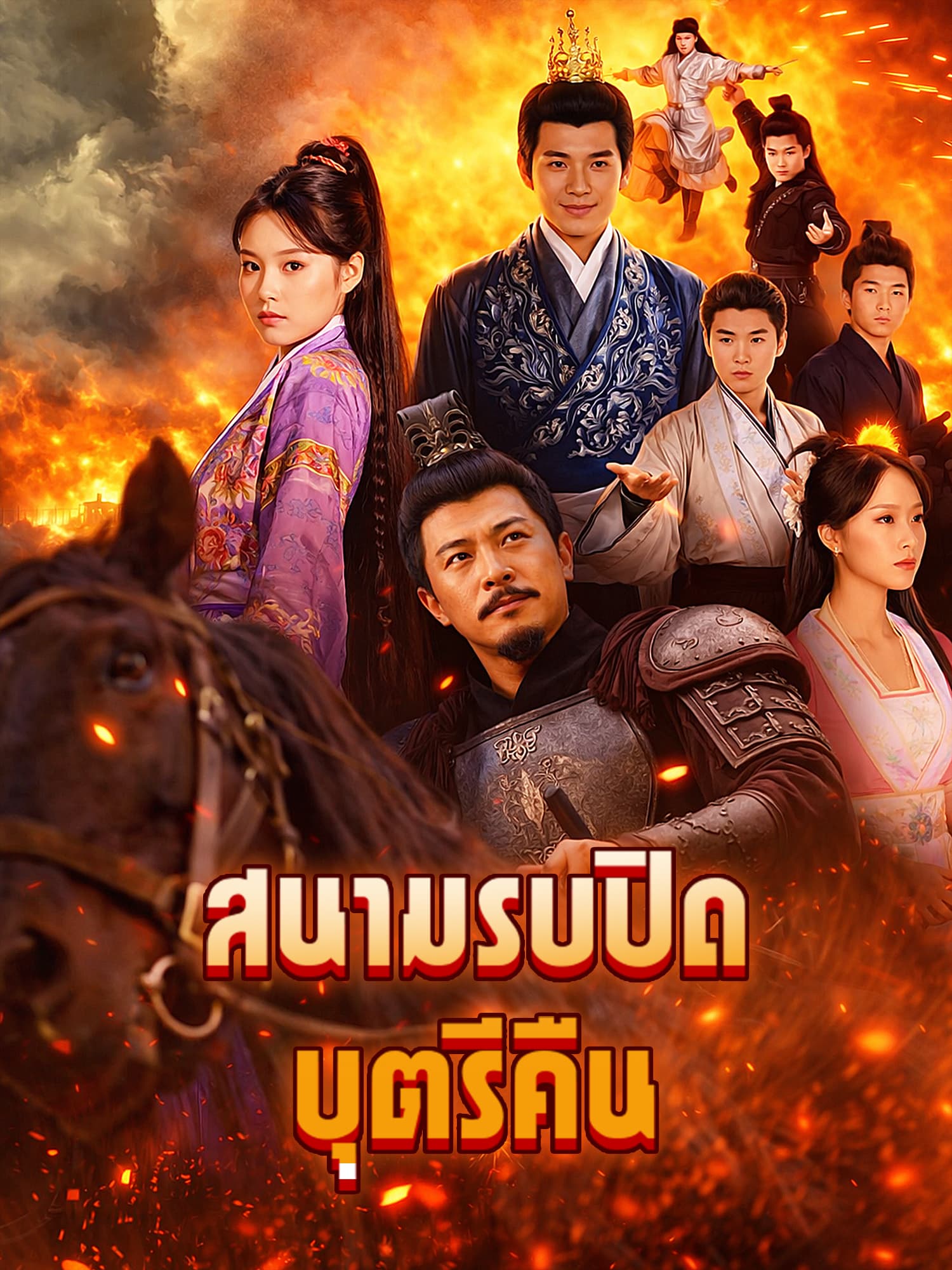 โปสเตอร์ สนามรบปิด บุตรีคืน