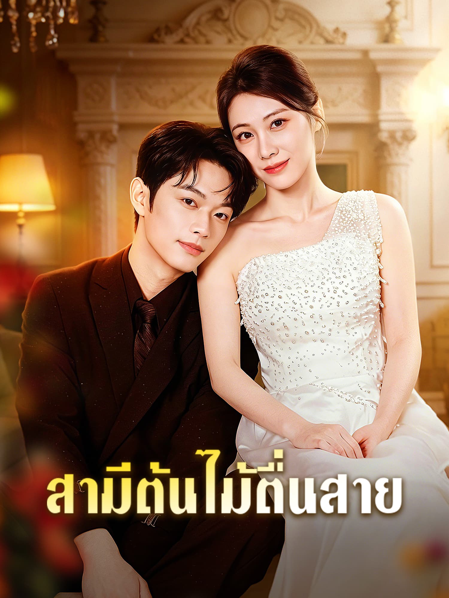 หน้าปกและภาพซีรีส์สั้น สามีต้นไม้ตื่นสาย