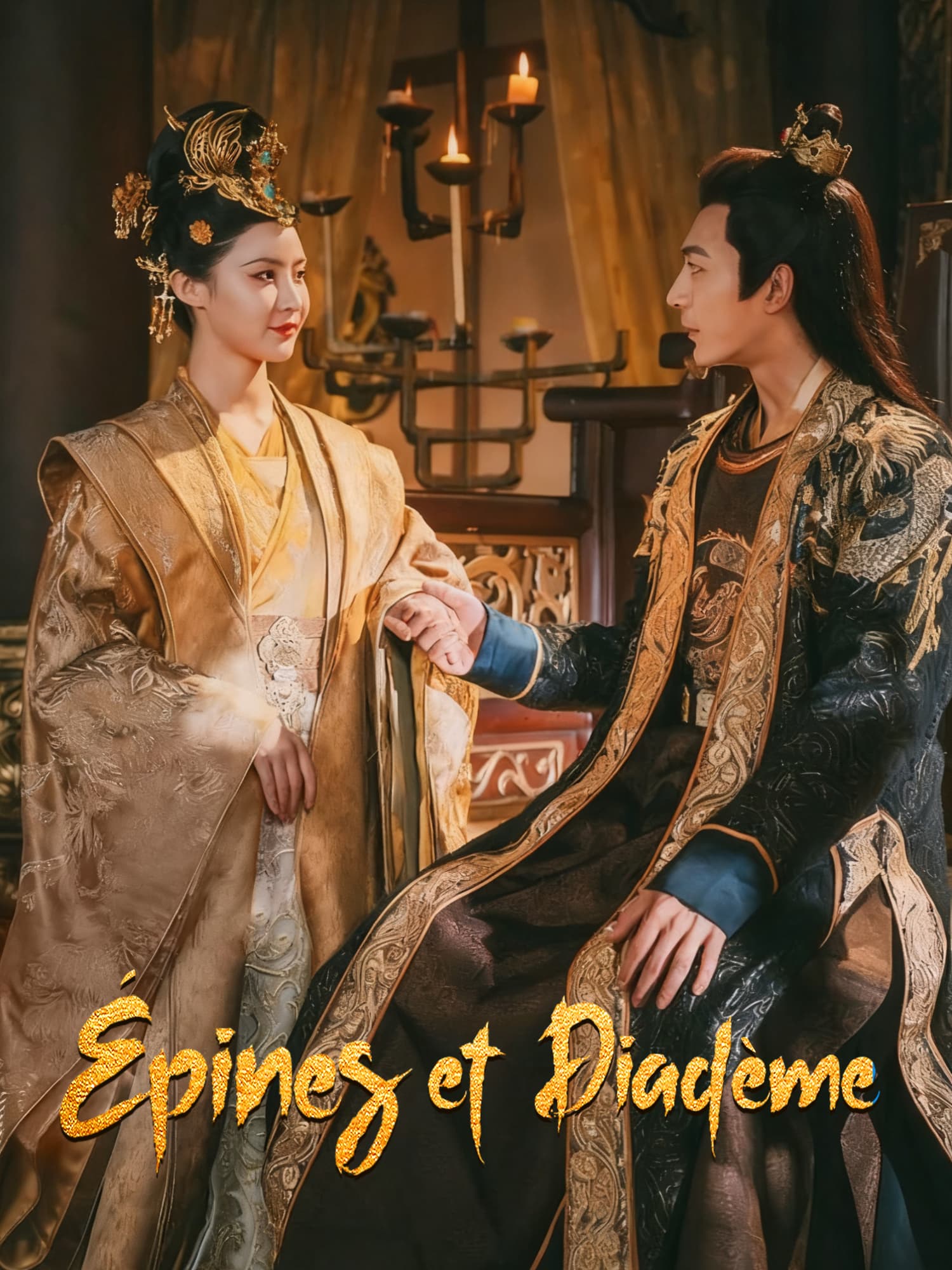 Affiche et Couverture de la Mini-série Épines et Diadème