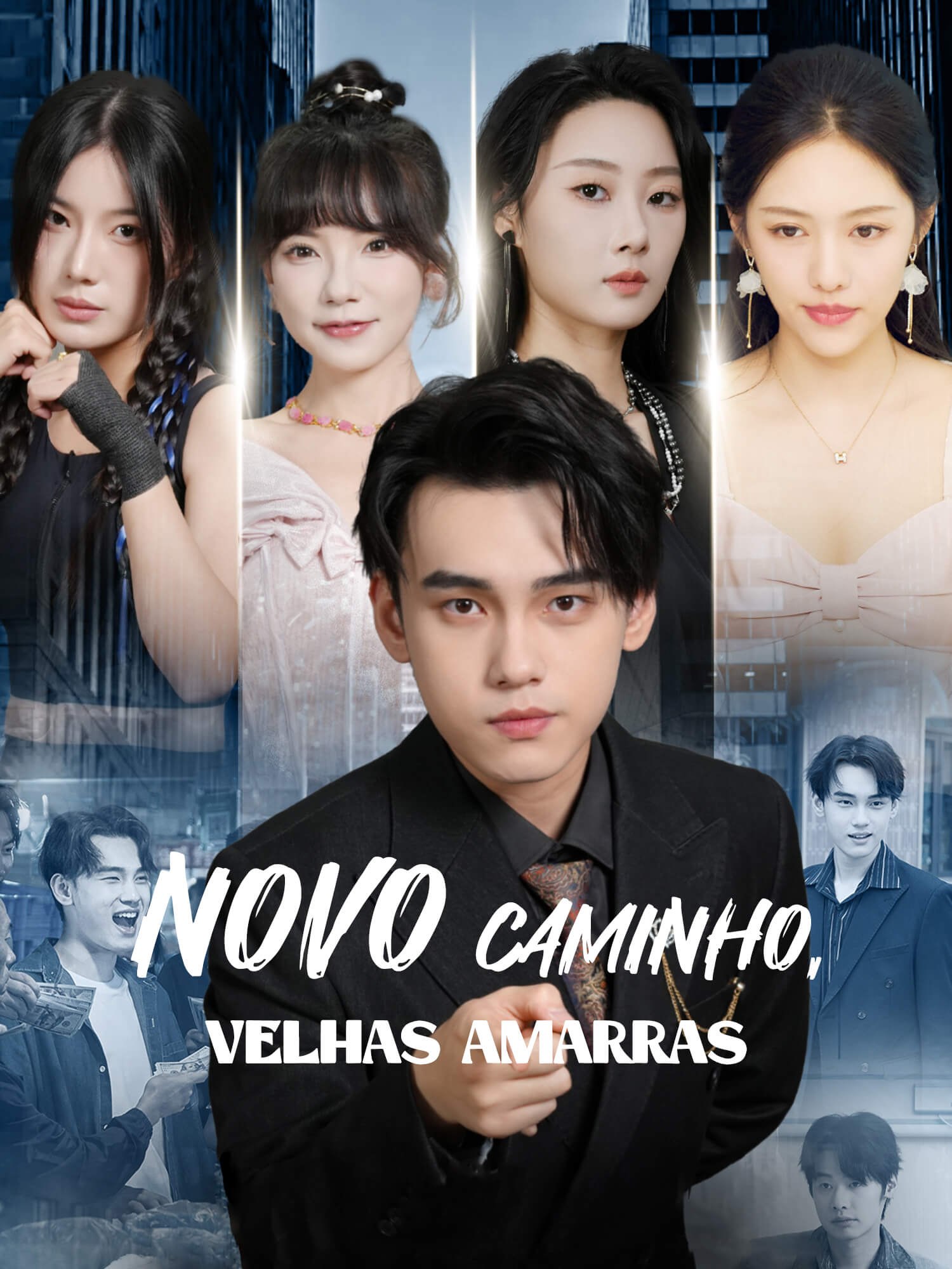 Capa e Pôster da Mini Novela Novo Caminho, Velha Amarras