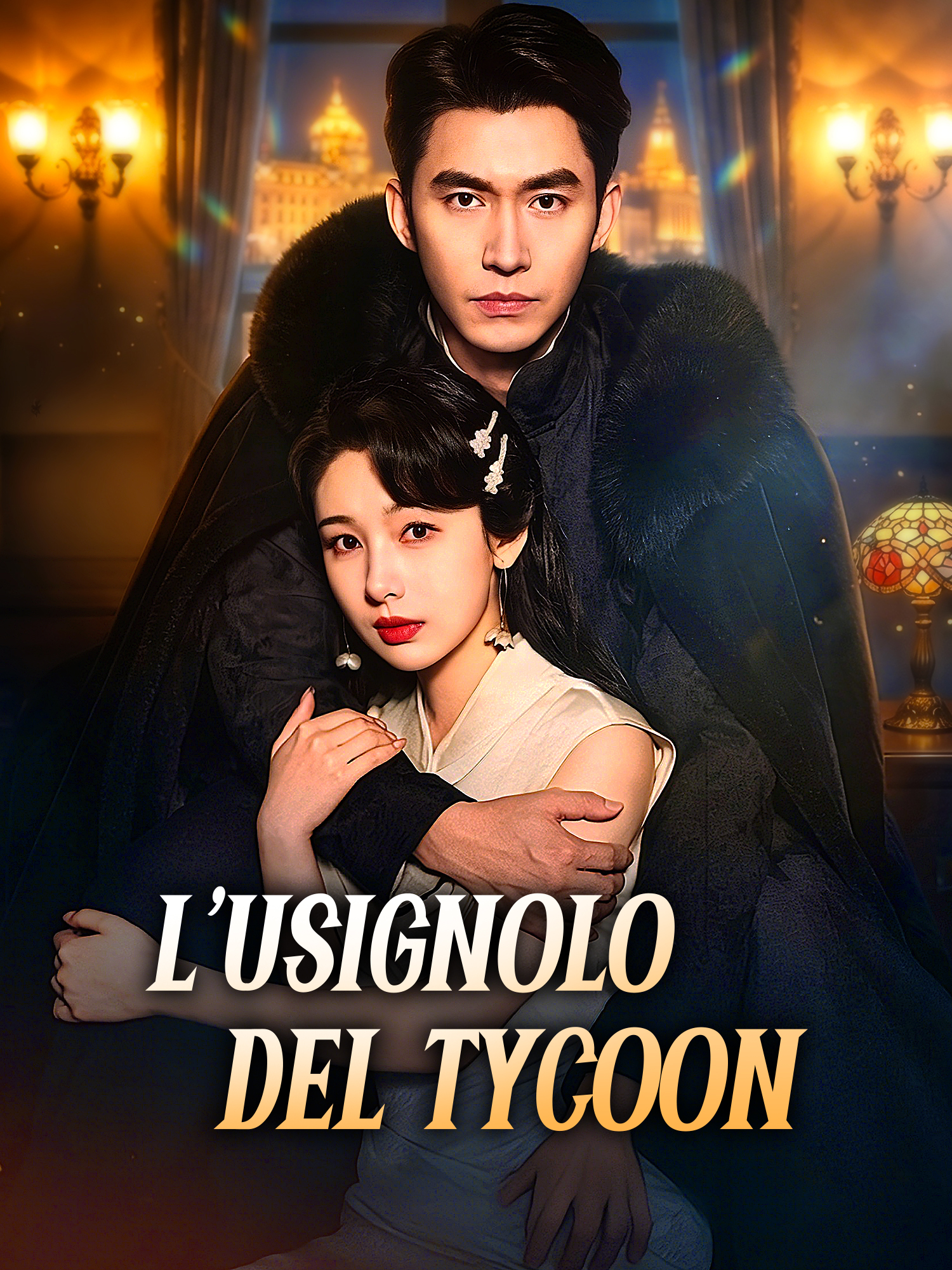 Copertina e Poster della Mini Serie L’Usignolo del Tycoon