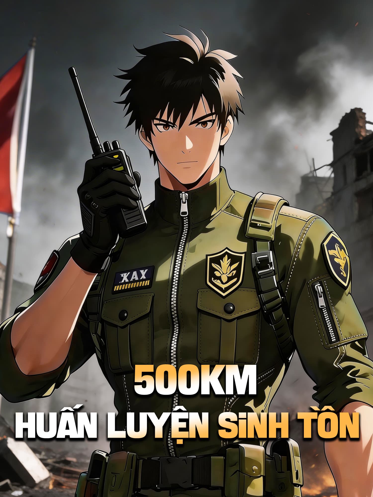 Ảnh bìa và Poster phim ngắn 500Km Huấn Luyện Sinh Tồn