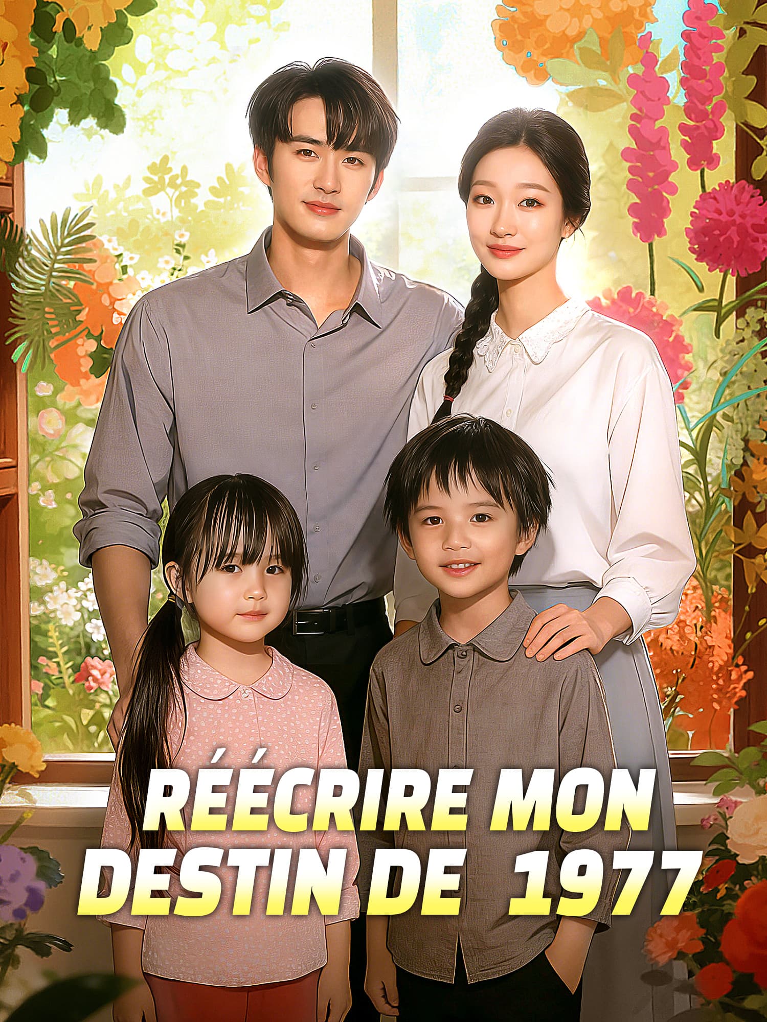 Affiche et Couverture de la Mini-série Réécrire mon destin de 1977