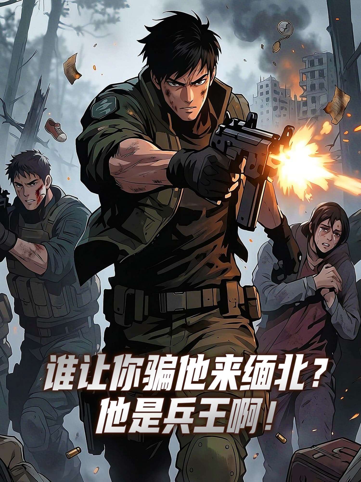 谁让你骗他来缅北？他是兵王啊！