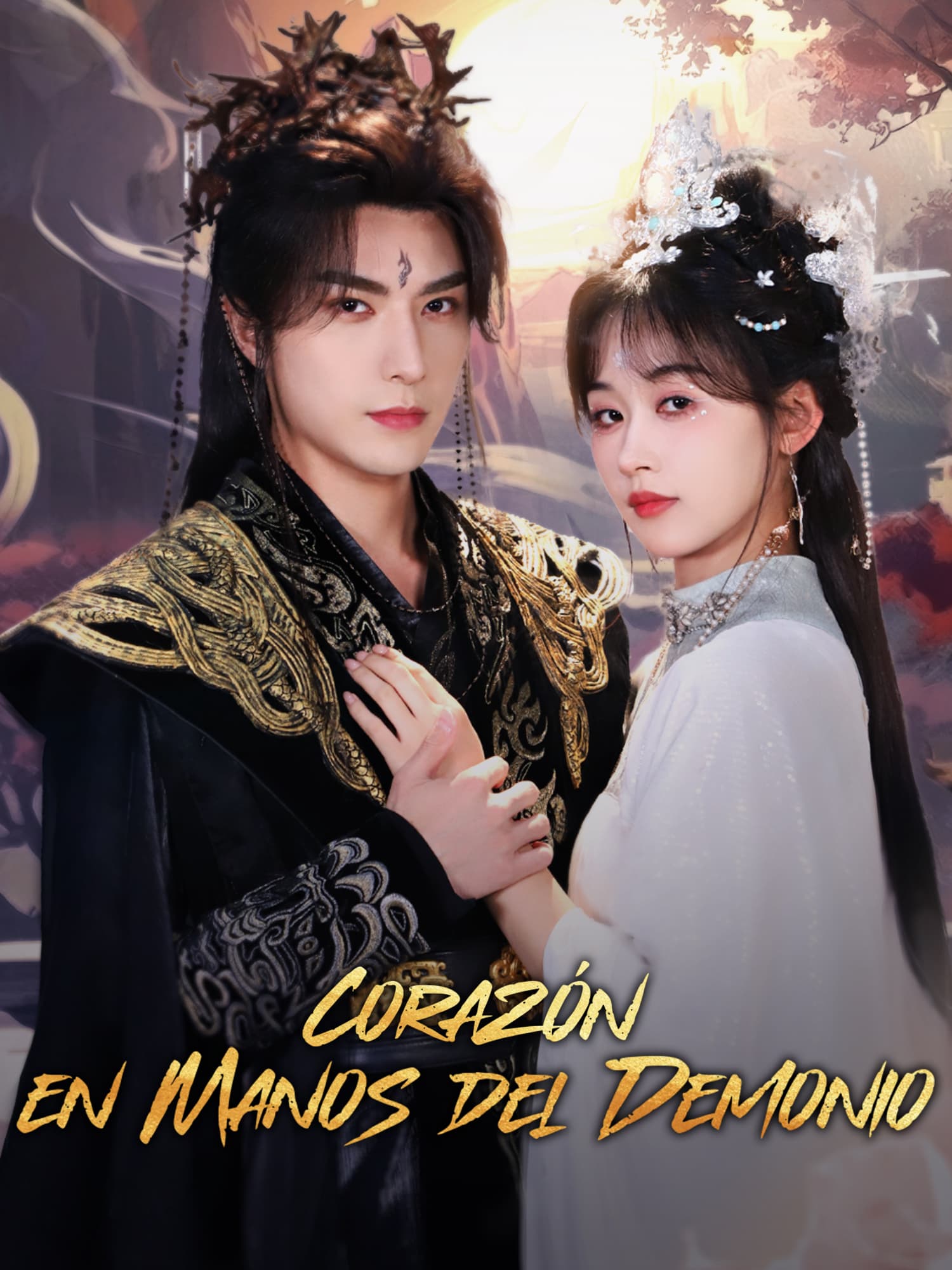 Portada y Póster de la Mini Serie Corazón en Manos del Demonio