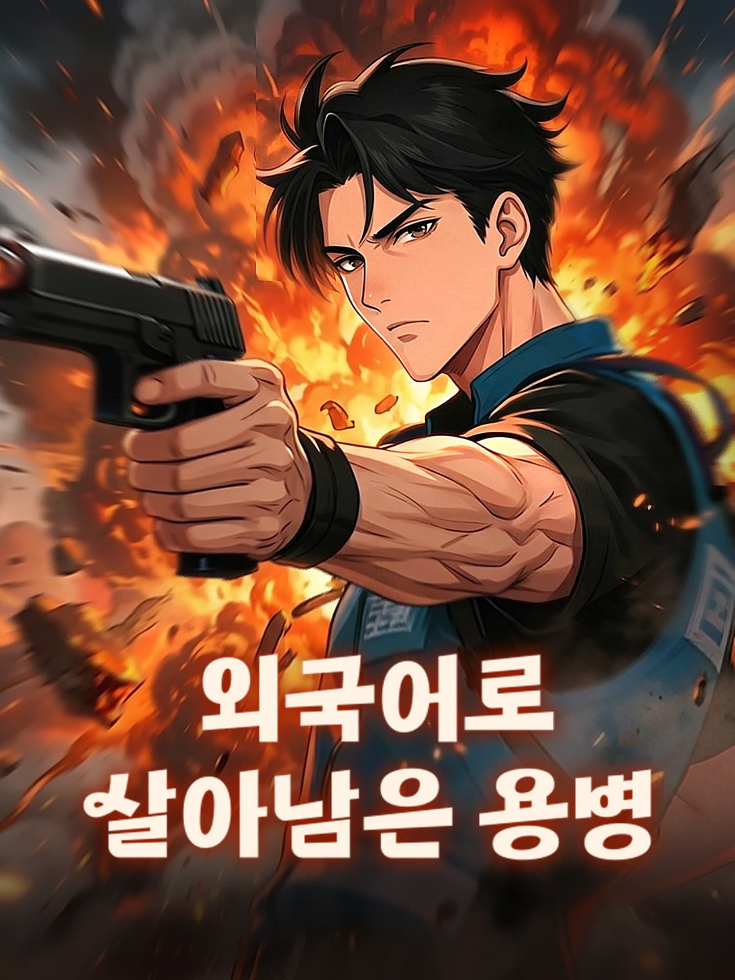 외국어로 살아남은 용병 숏드라마 커버 및 포스터
