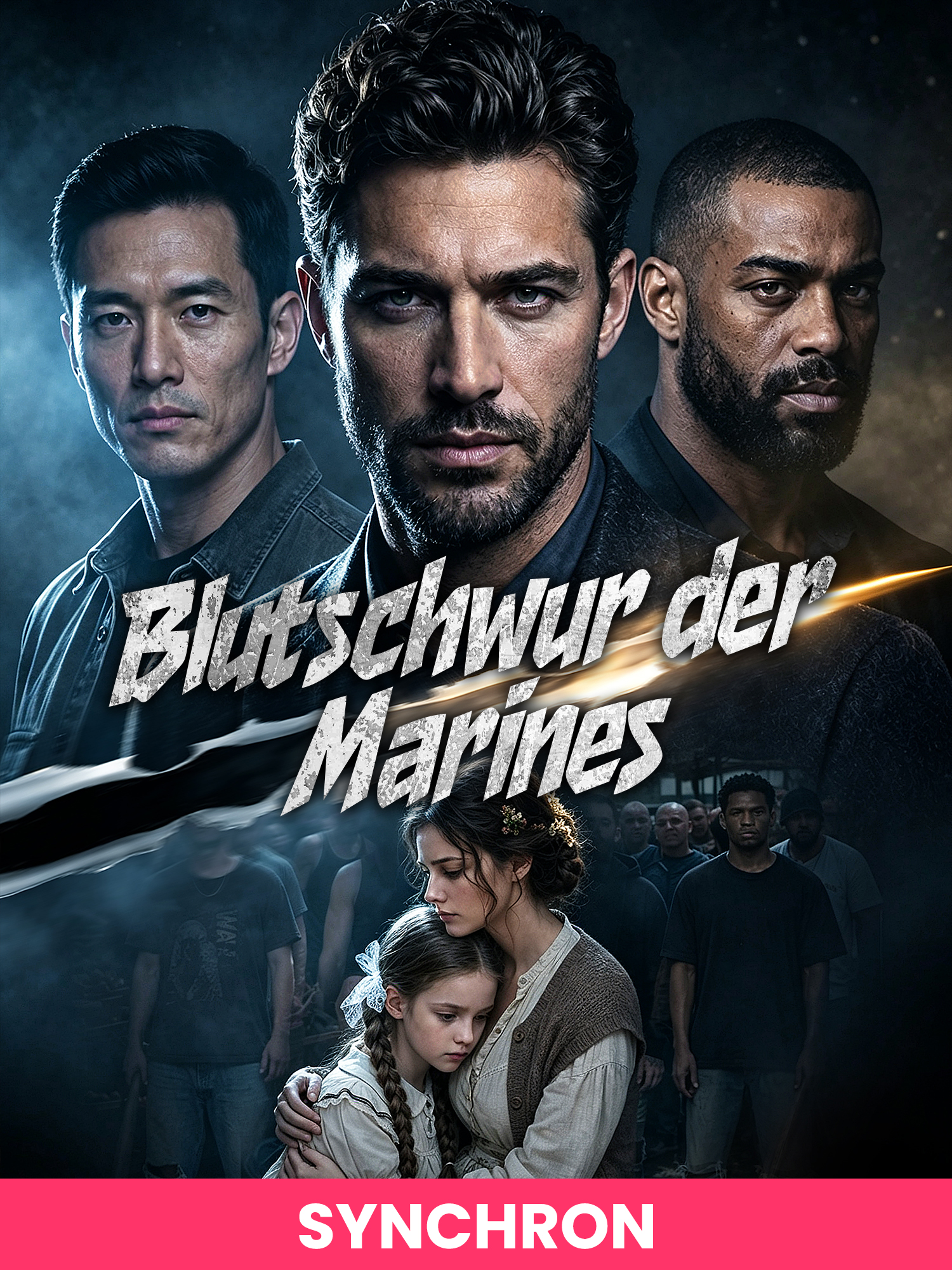 (SYNCHRON)Blutschwur der Marines Kurz-Drama Cover (Vertikal)