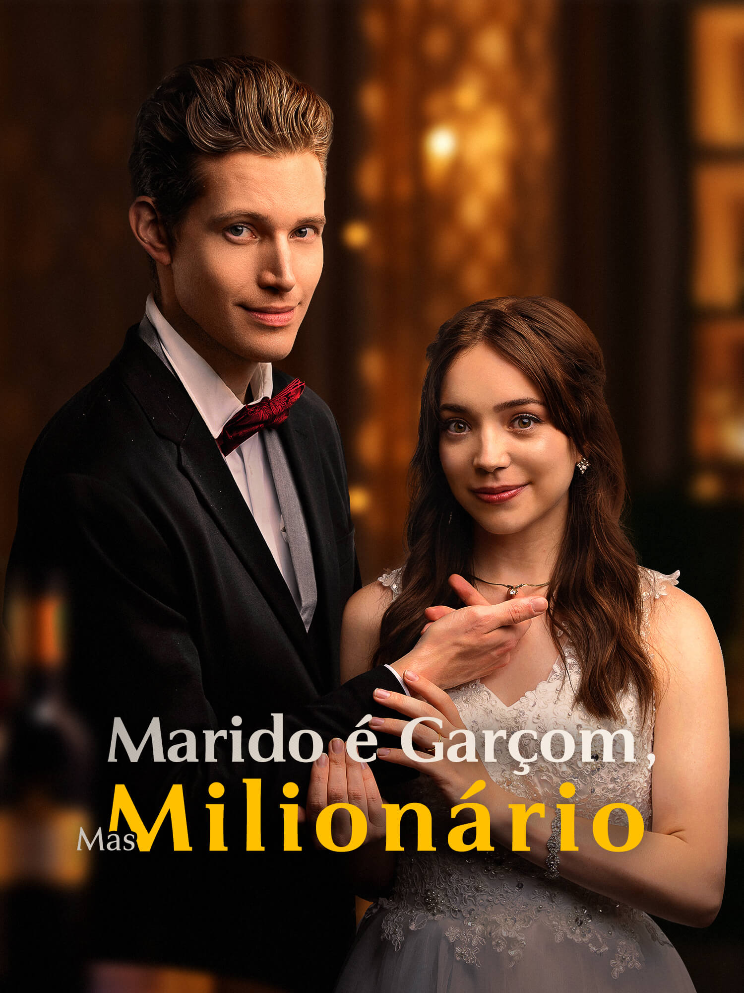 Capa do drama curto Marido é Garçom, Mas Milionário (Lançamento)
