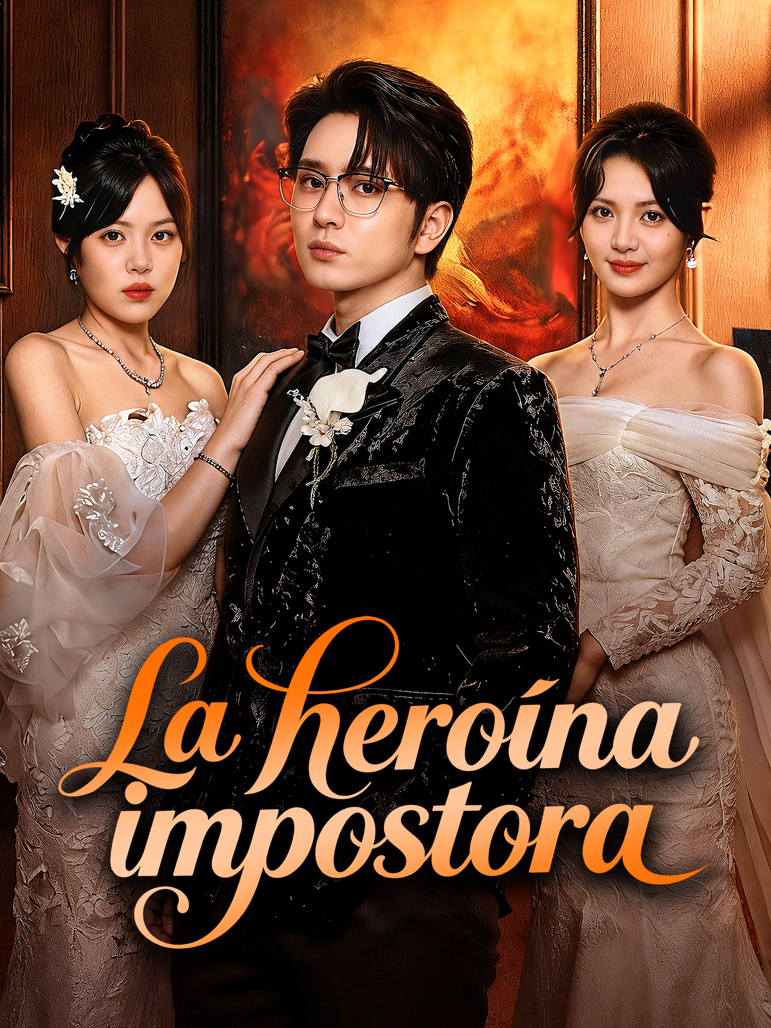 Portada y Póster de la Mini Serie La heroína impostora