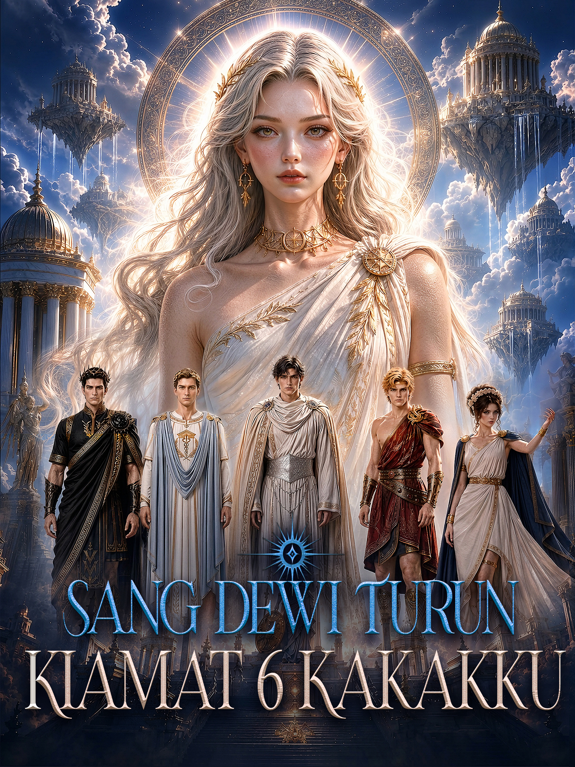 Sampul & Poster Drama Pendek Sang Dewi Turun: Kiamat 6 Kakakku