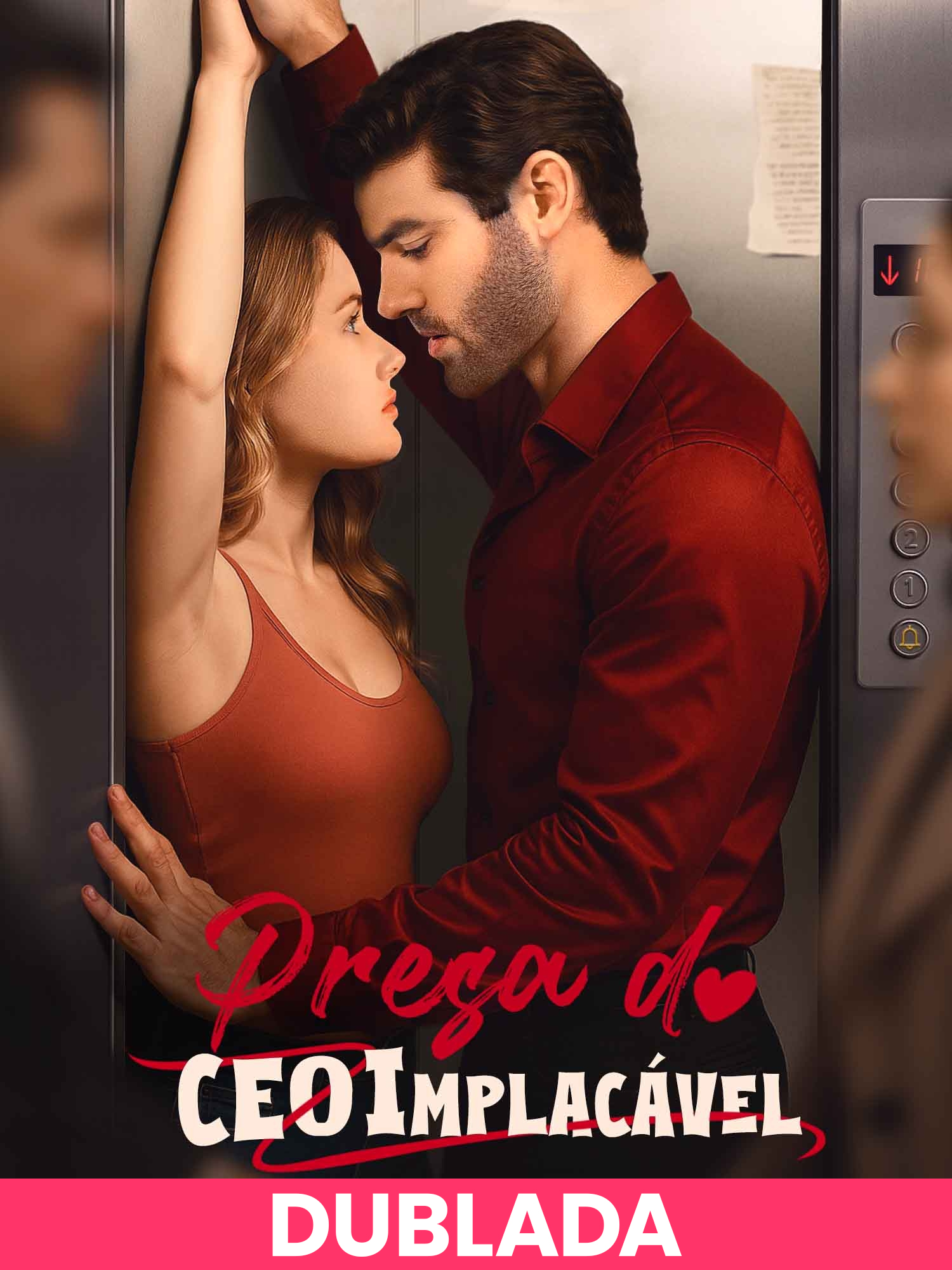 Capa e Pôster da Mini Novela (DUBLADA)Presa do CEO Implacável