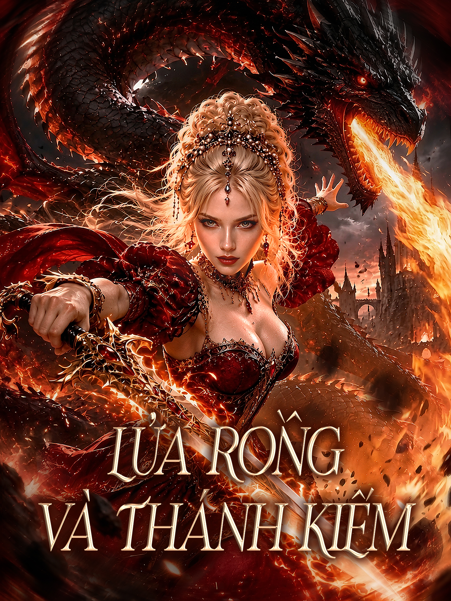 Ảnh bìa và Poster phim ngắn Lửa Rồng và Thánh Kiếm