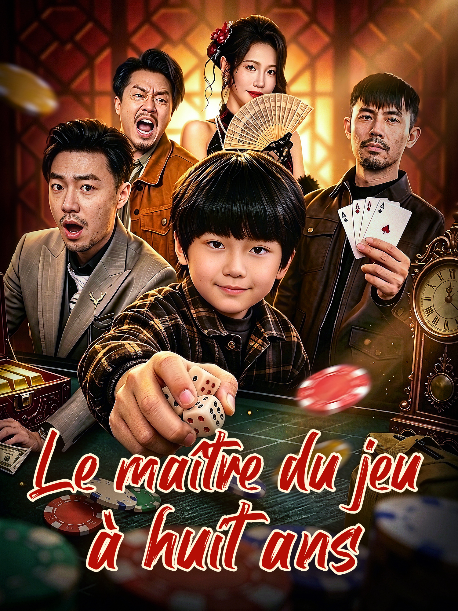 Le maître du jeu à huit ans