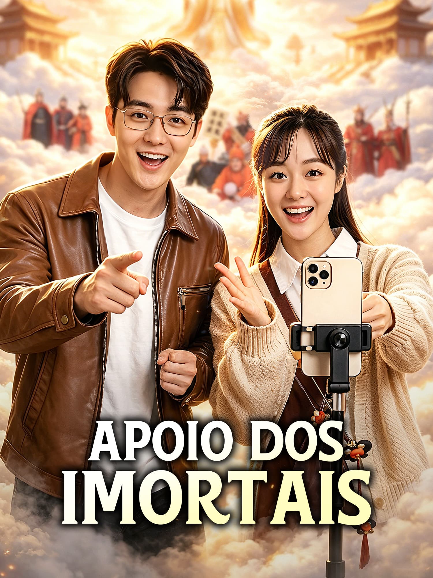 Capa e Pôster da Mini Novela Apoio dos Imortais