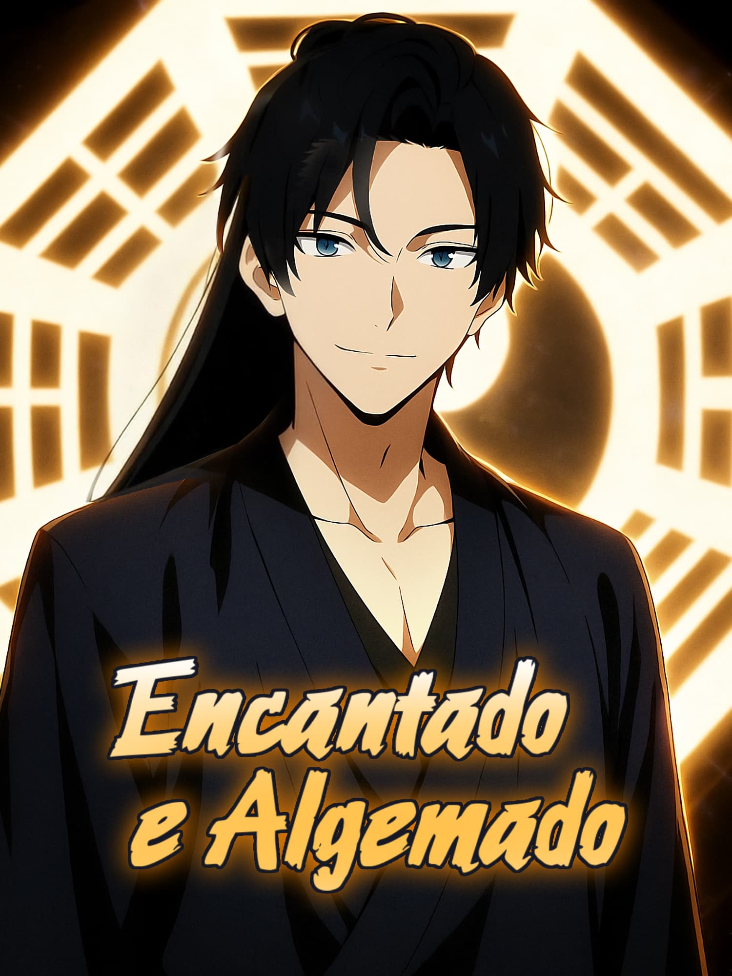 Capa e Pôster da Mini Novela Encantado e Algemado
