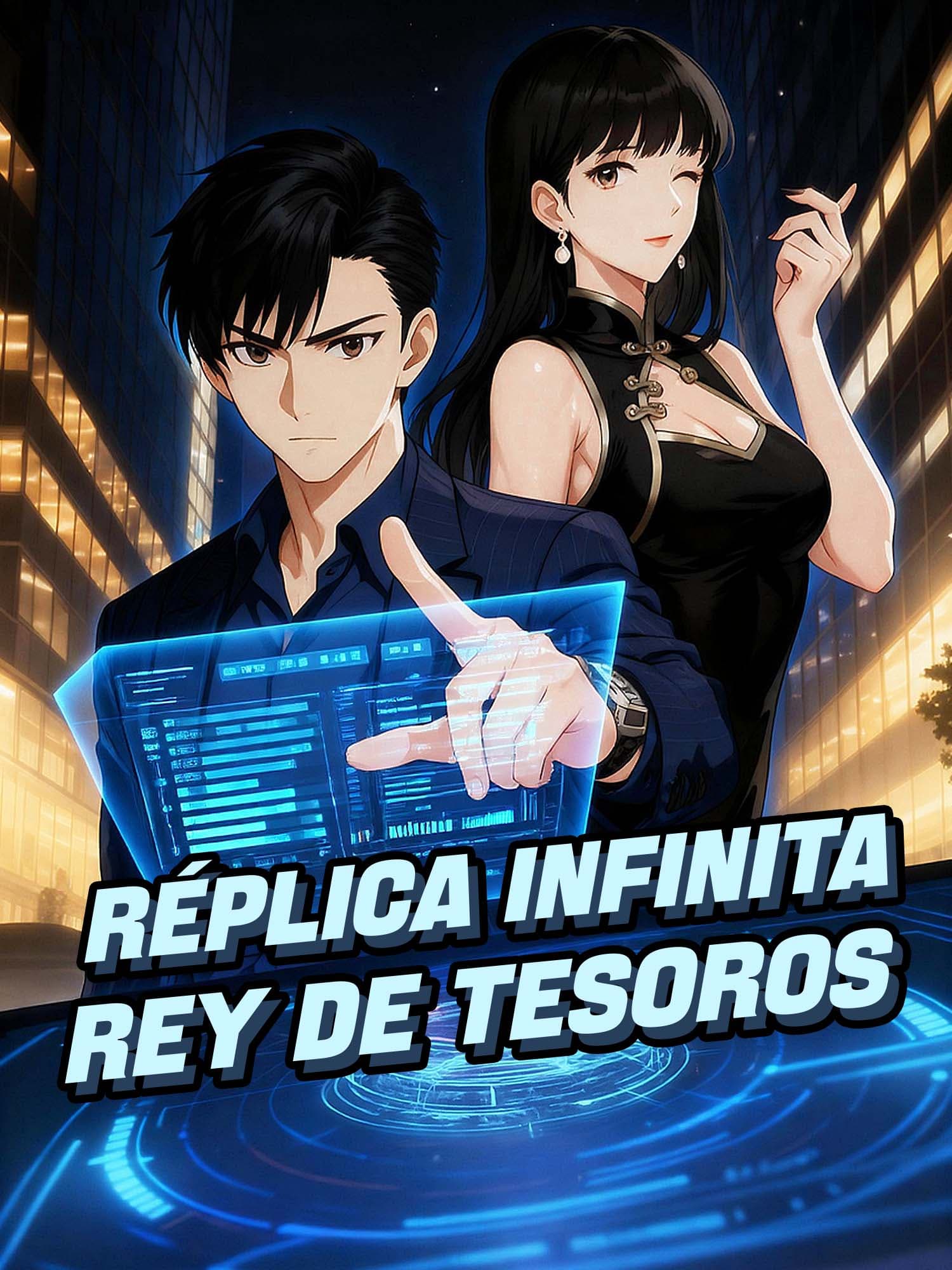 Portada y Póster de la Mini Serie Réplica Infinita, Rey de Tesoros