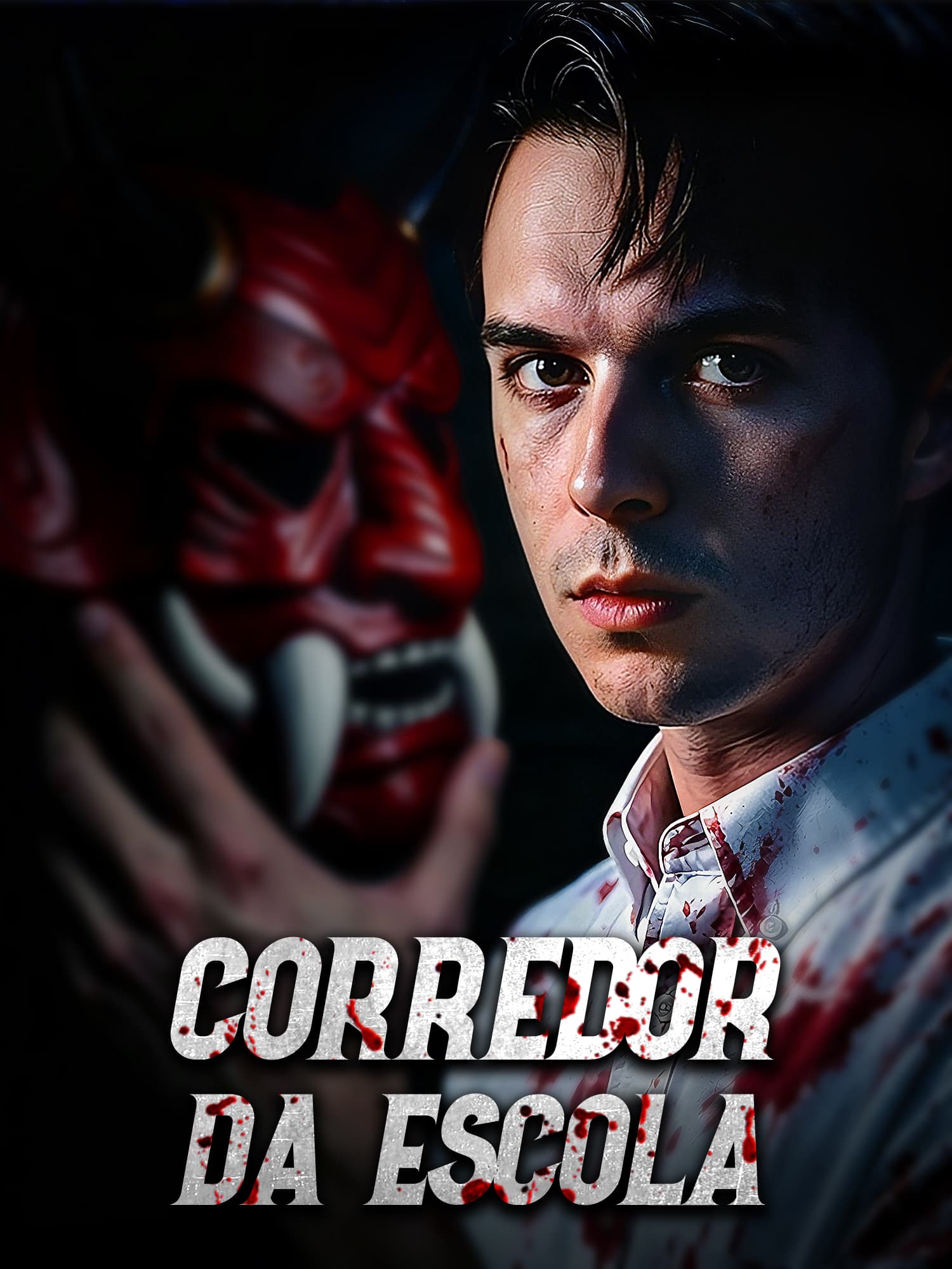 Capa e Pôster da Mini Novela Corredor da Escola
