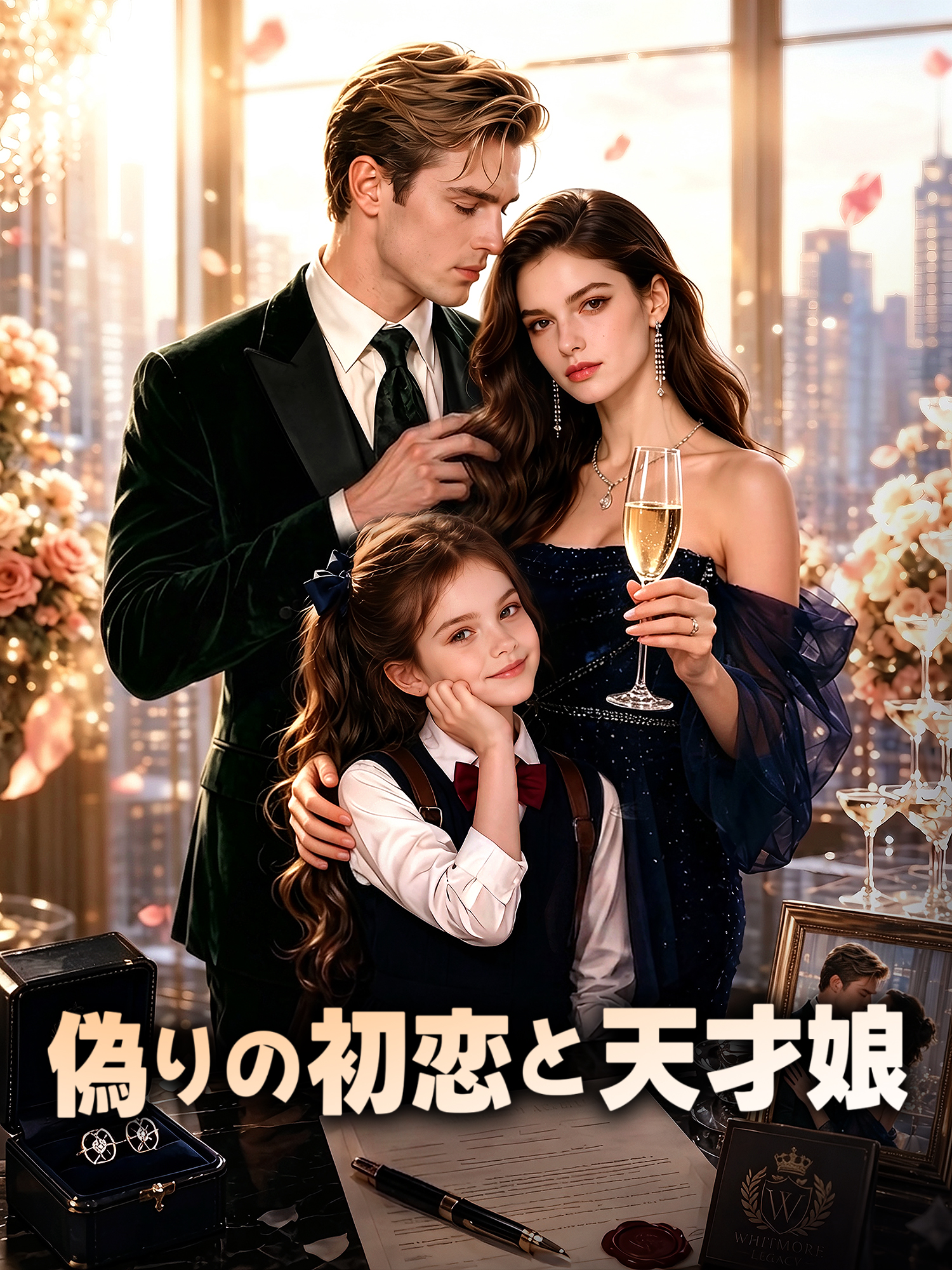 偽りの初恋と天才娘 ショートドラマのポスター (縦型作品)
