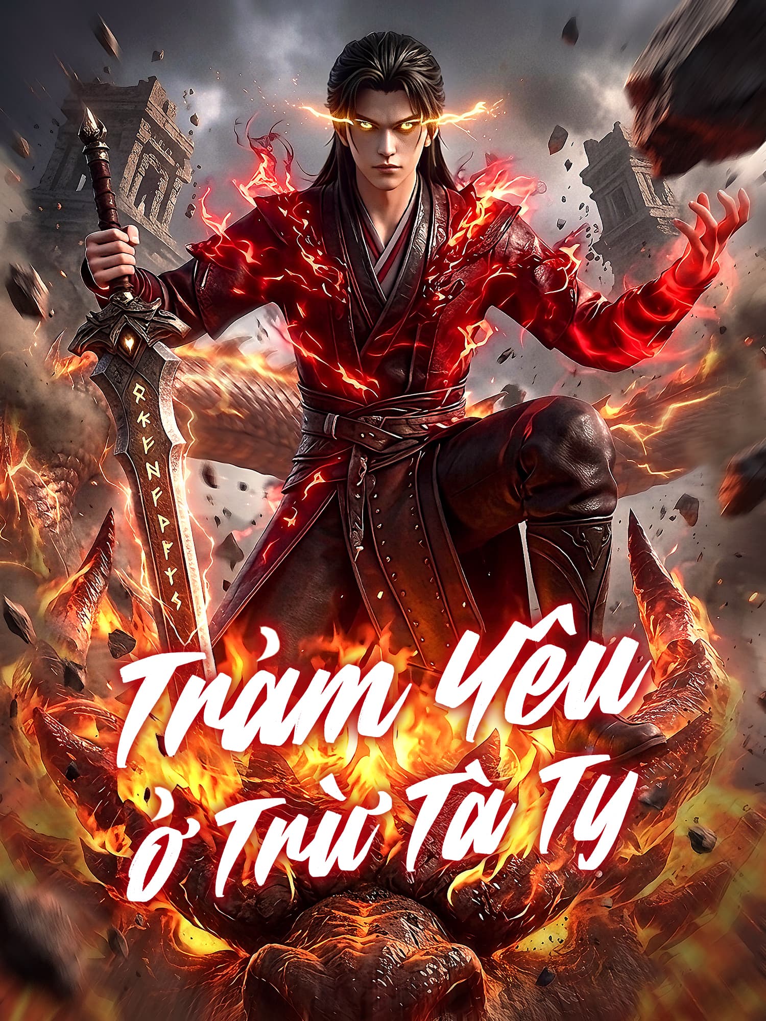 Ảnh bìa và Poster phim ngắn Trảm Yêu ở Trừ Tà Ty