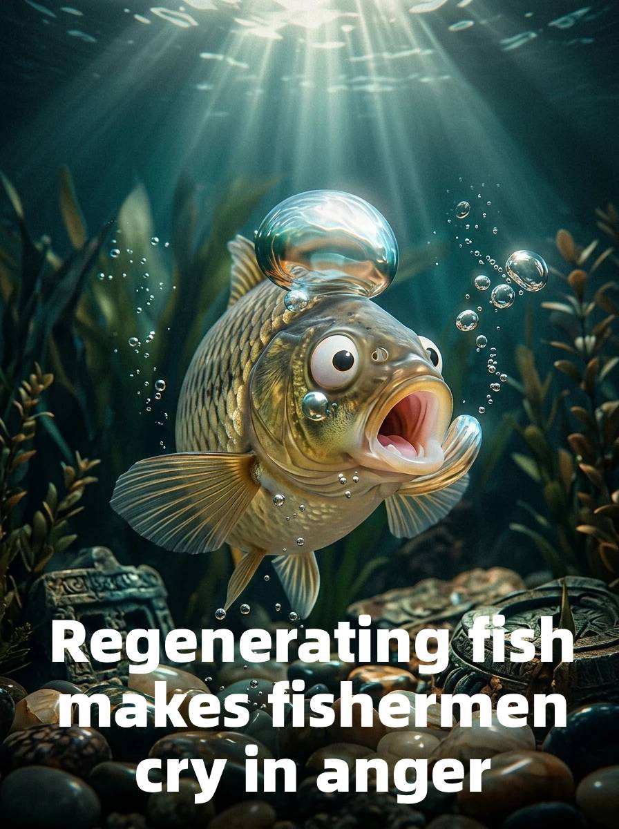 Regenerating fish makes fishermen cry in anger