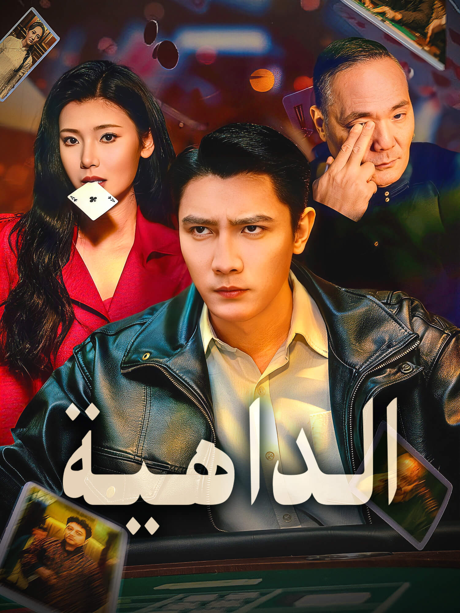 غلاف وملصق مسلسل الداهية القصير