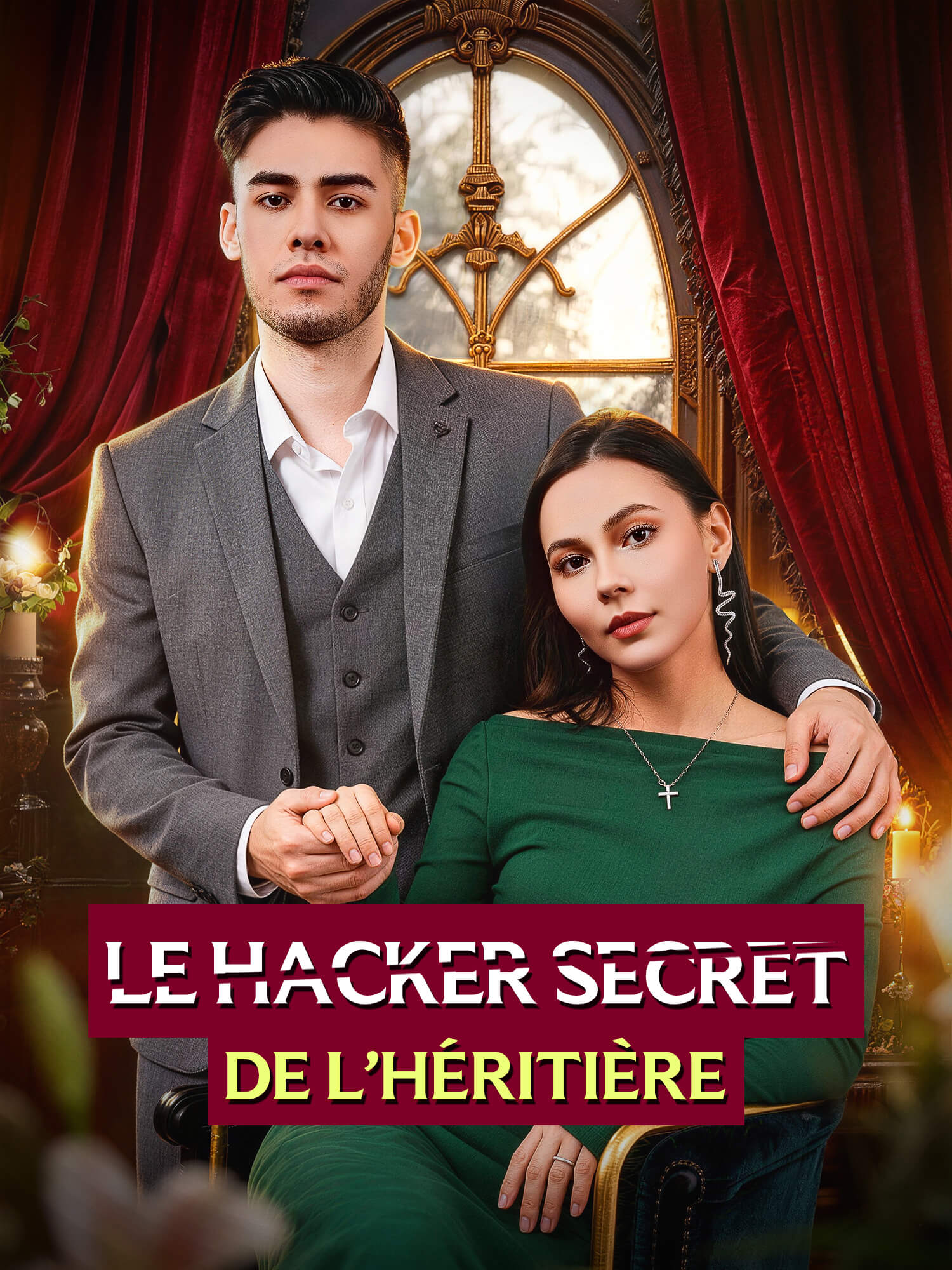 Affiche et Couverture de la Mini-série Le Hacker secret de l’héritière
