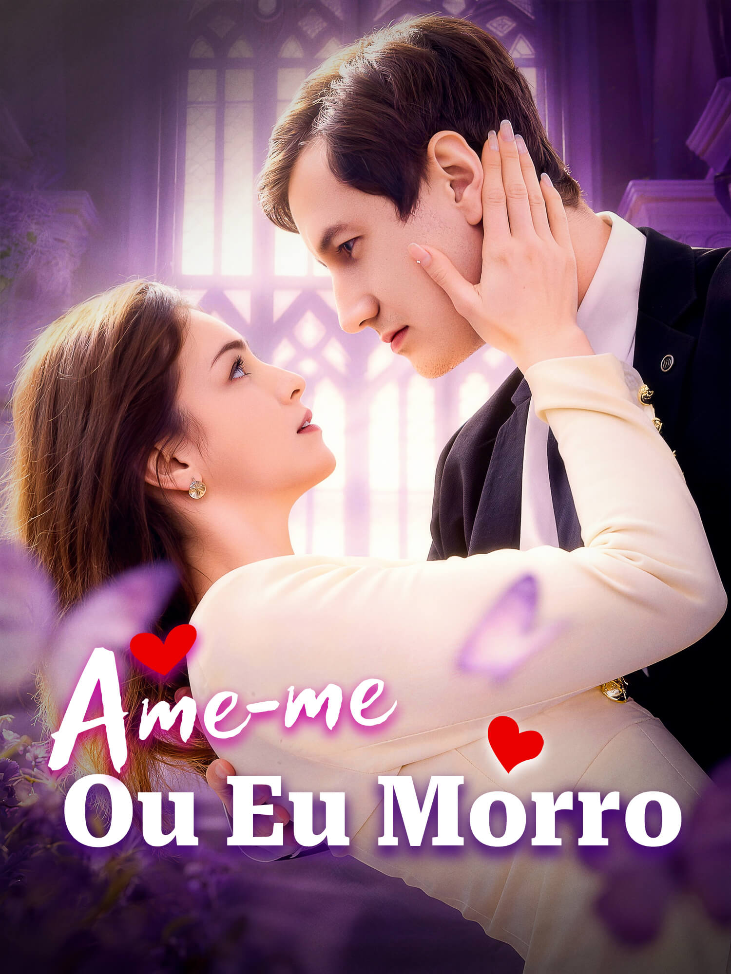 Capa e Pôster da Mini Novela Ame-me Ou Eu Morro