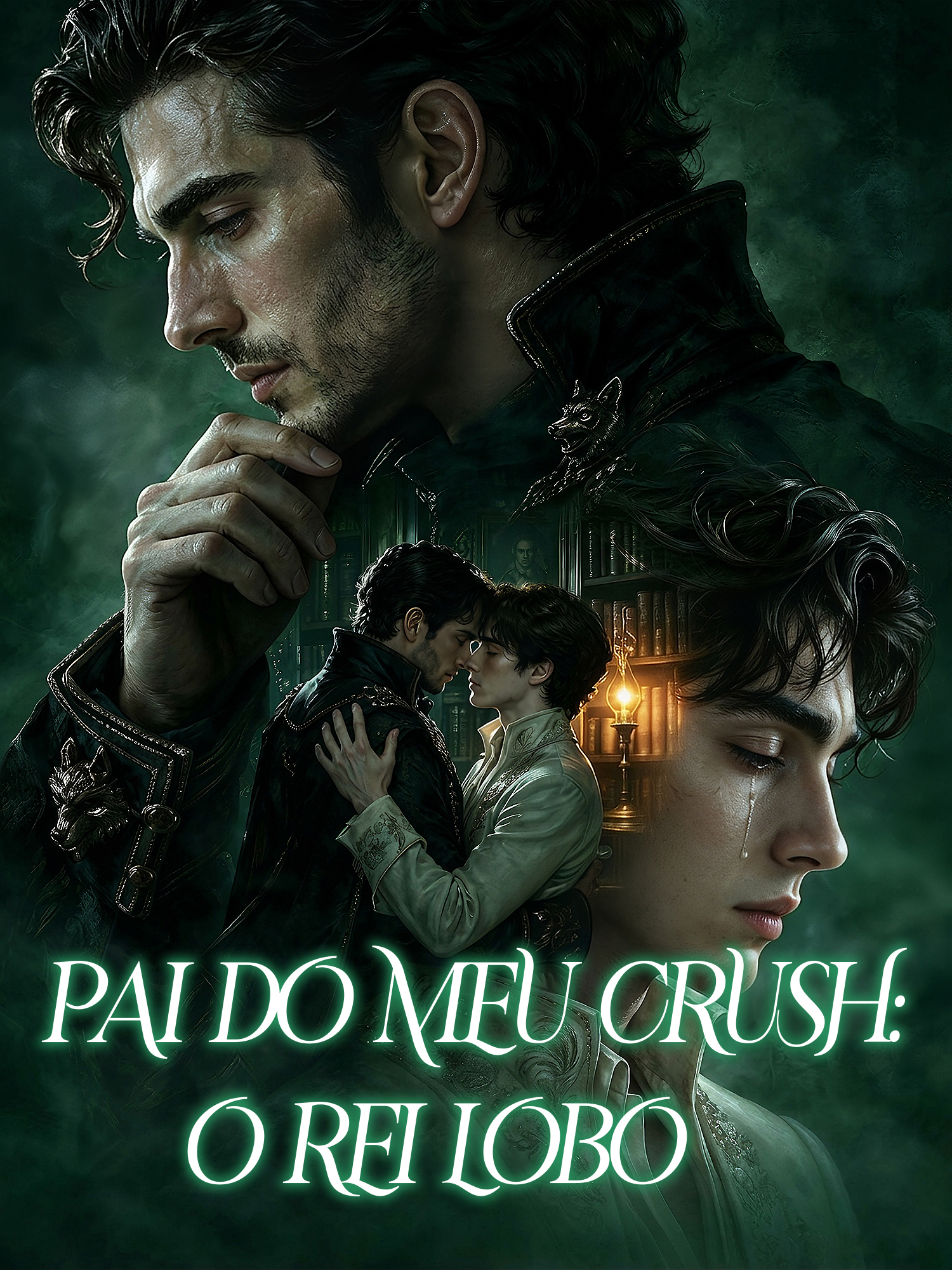 Capa do drama curto Pai do Meu Crush: O Rei Lobo (Lançamento)