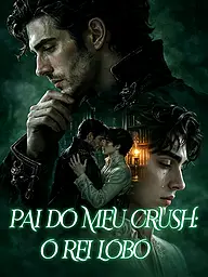 Capa e Pôster da Mini Novela Pai do Meu Crush: O Rei Lobo