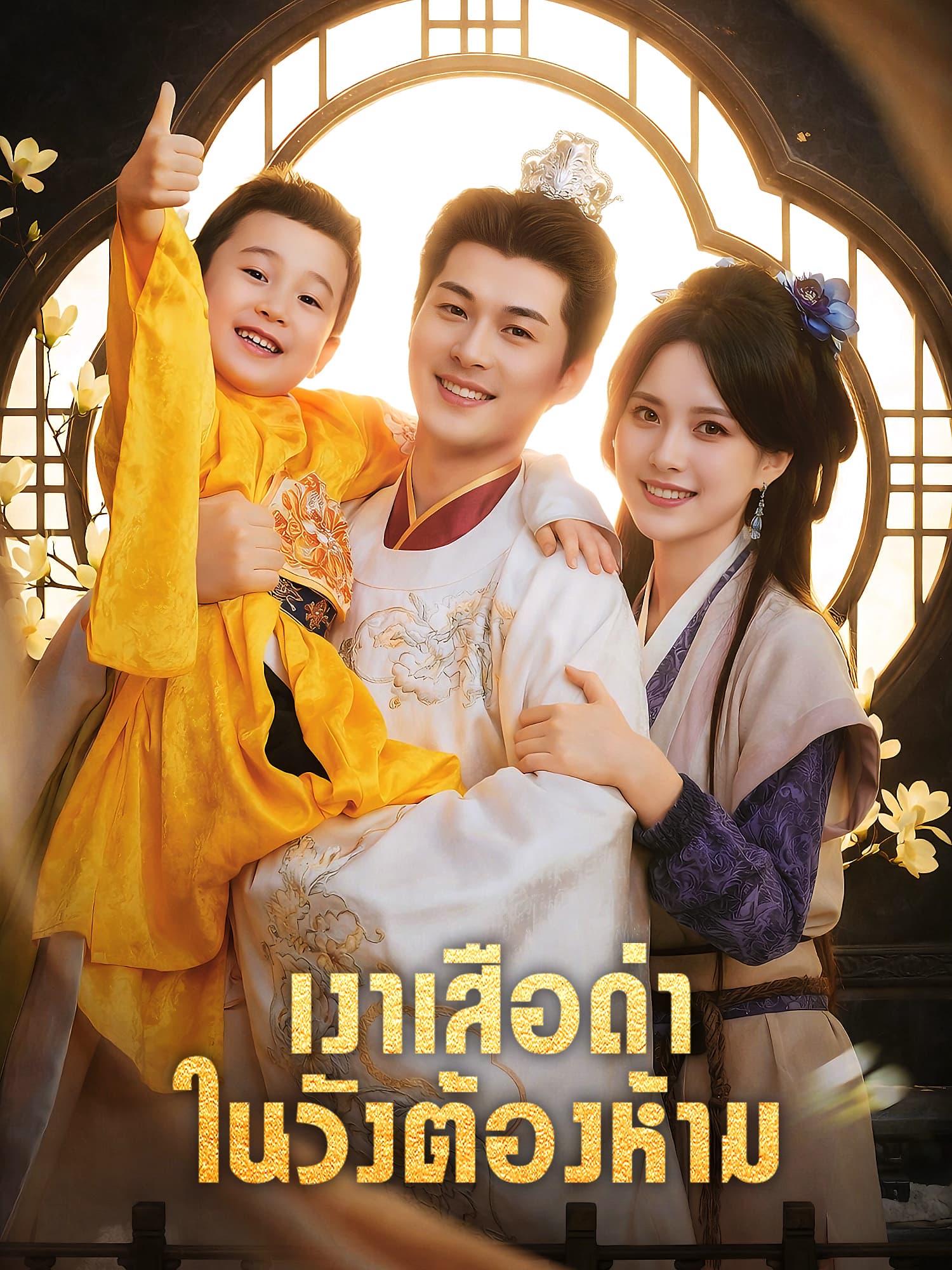 หน้าปกและภาพซีรีส์สั้น เงาเสือดำในวังต้องห้าม