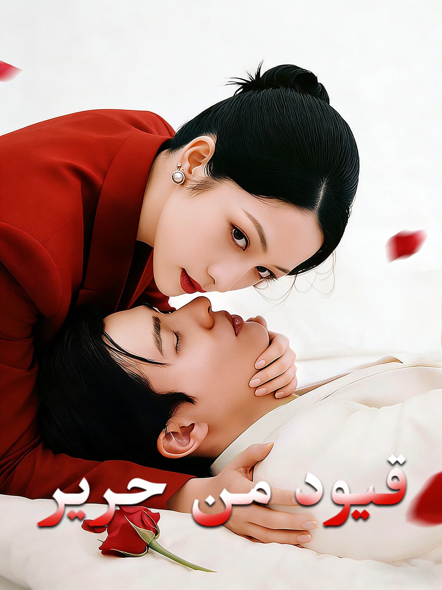 غلاف وملصق مسلسل قيود من حرير القصير