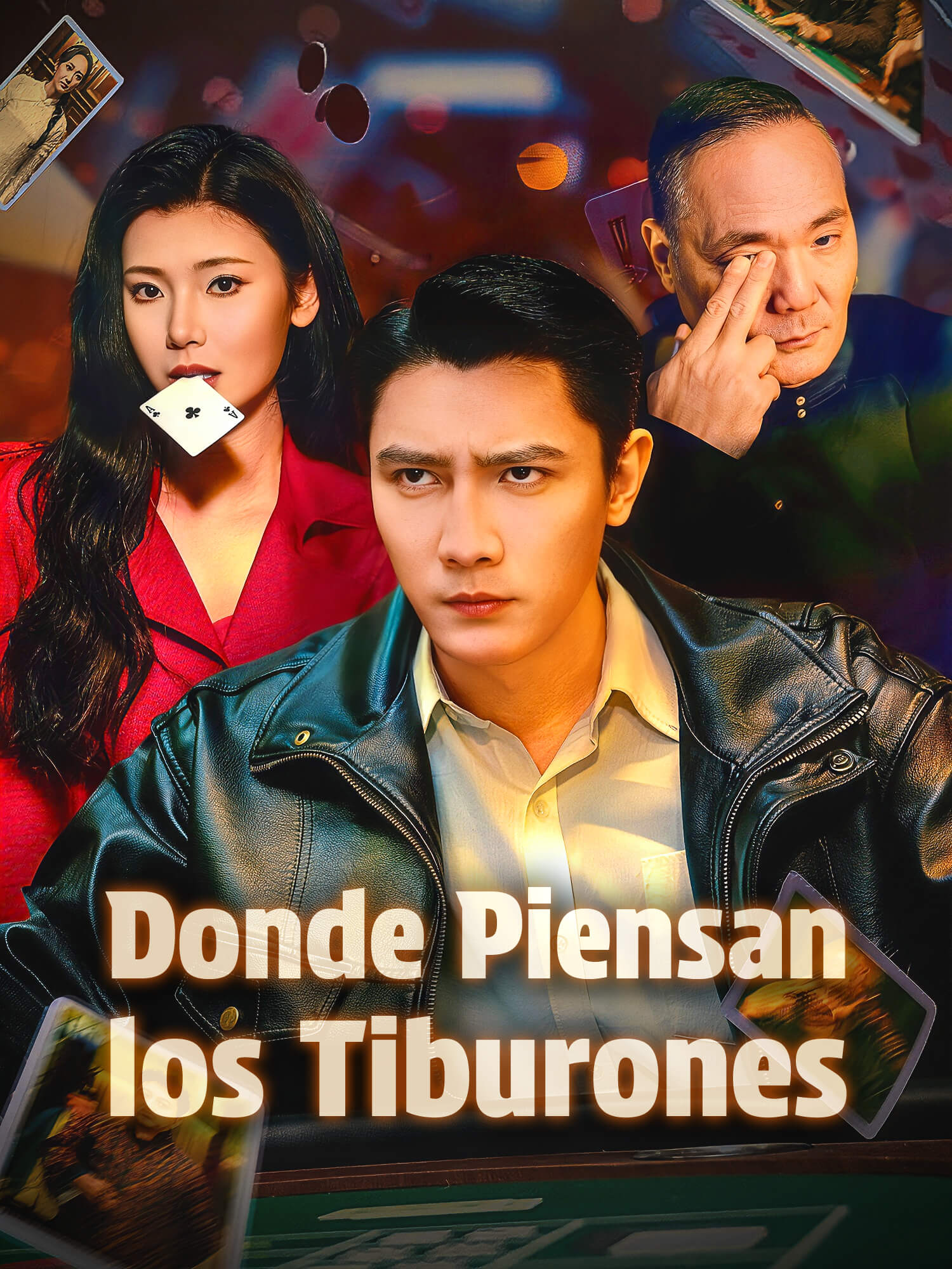 Portada y Póster de la Mini Serie Donde Piensan los Tiburones