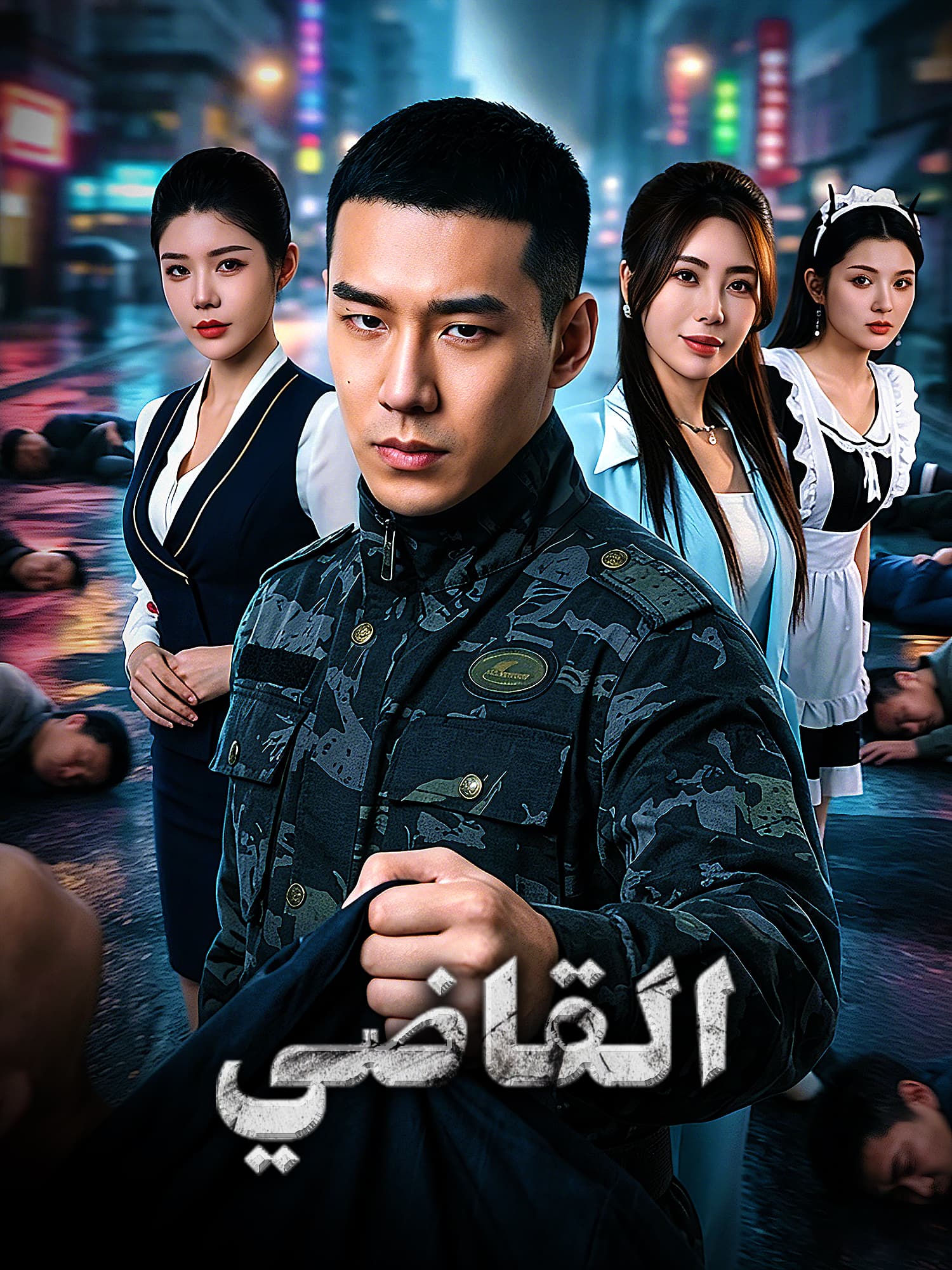 غلاف وملصق مسلسل القاضي القصير