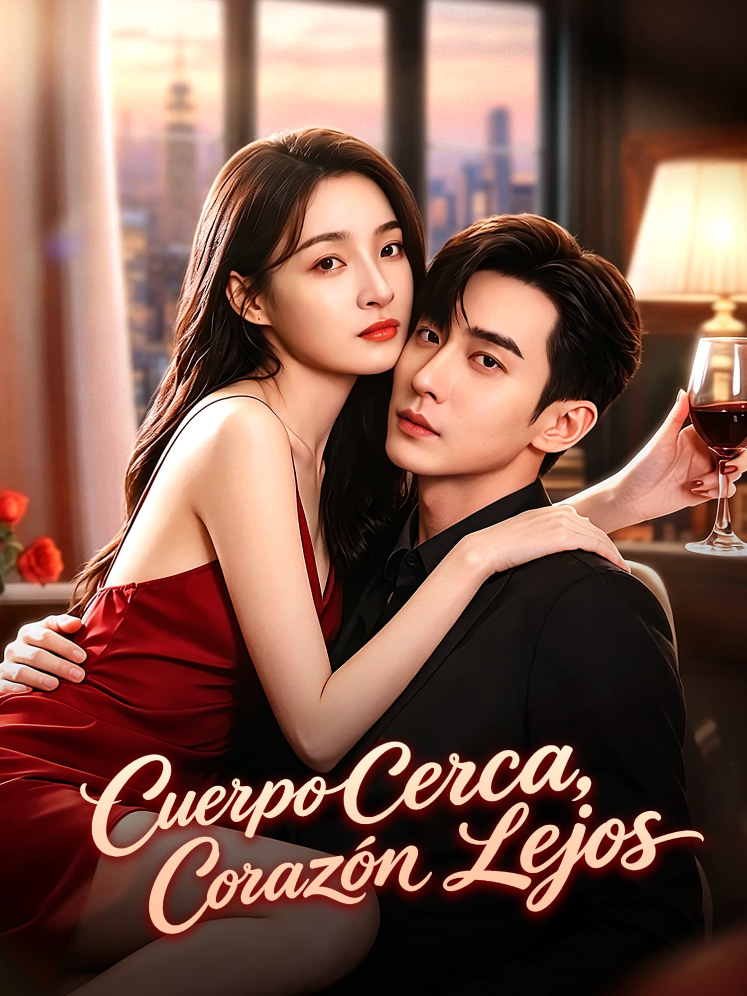 Portada y Póster de la Mini Serie Cuerpo Cerca, Corazón Lejos