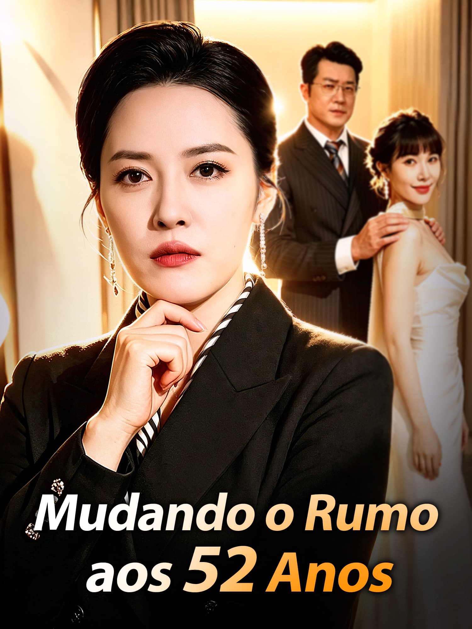 Capa e Pôster da Mini Novela Mudando o Rumo aos 52 Anos