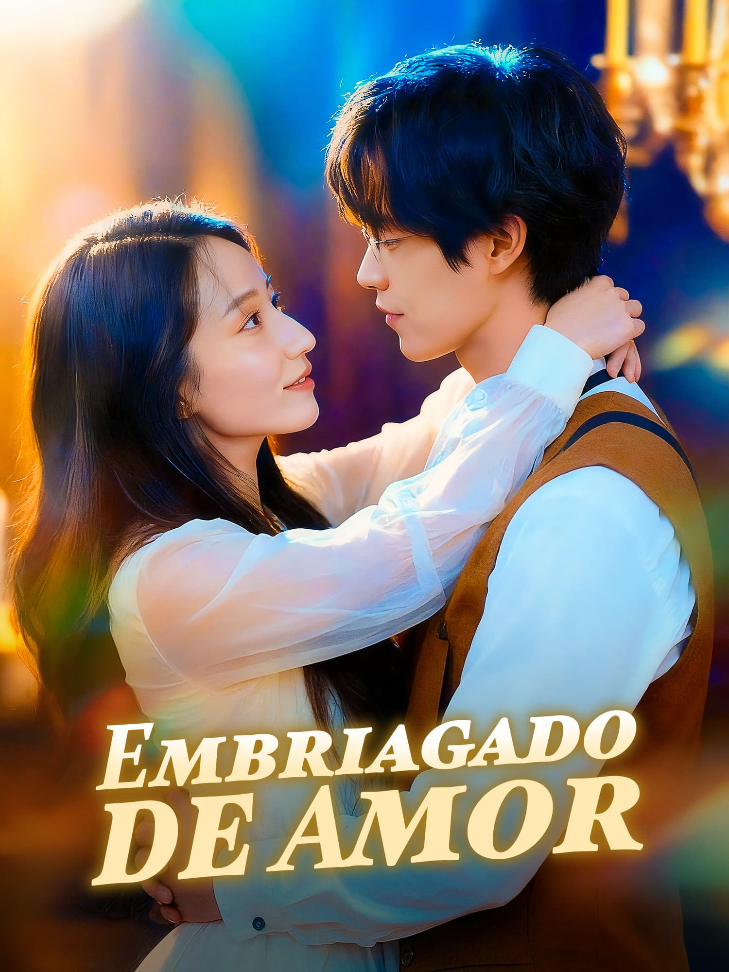 Capa e Pôster da Mini Novela Embriagado de Amor