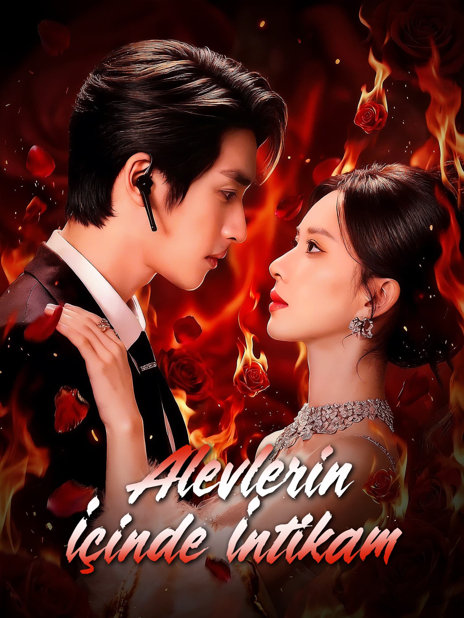 Alevlerin İçinde İntikam Kısa Dizi Afişi ve Kapağı