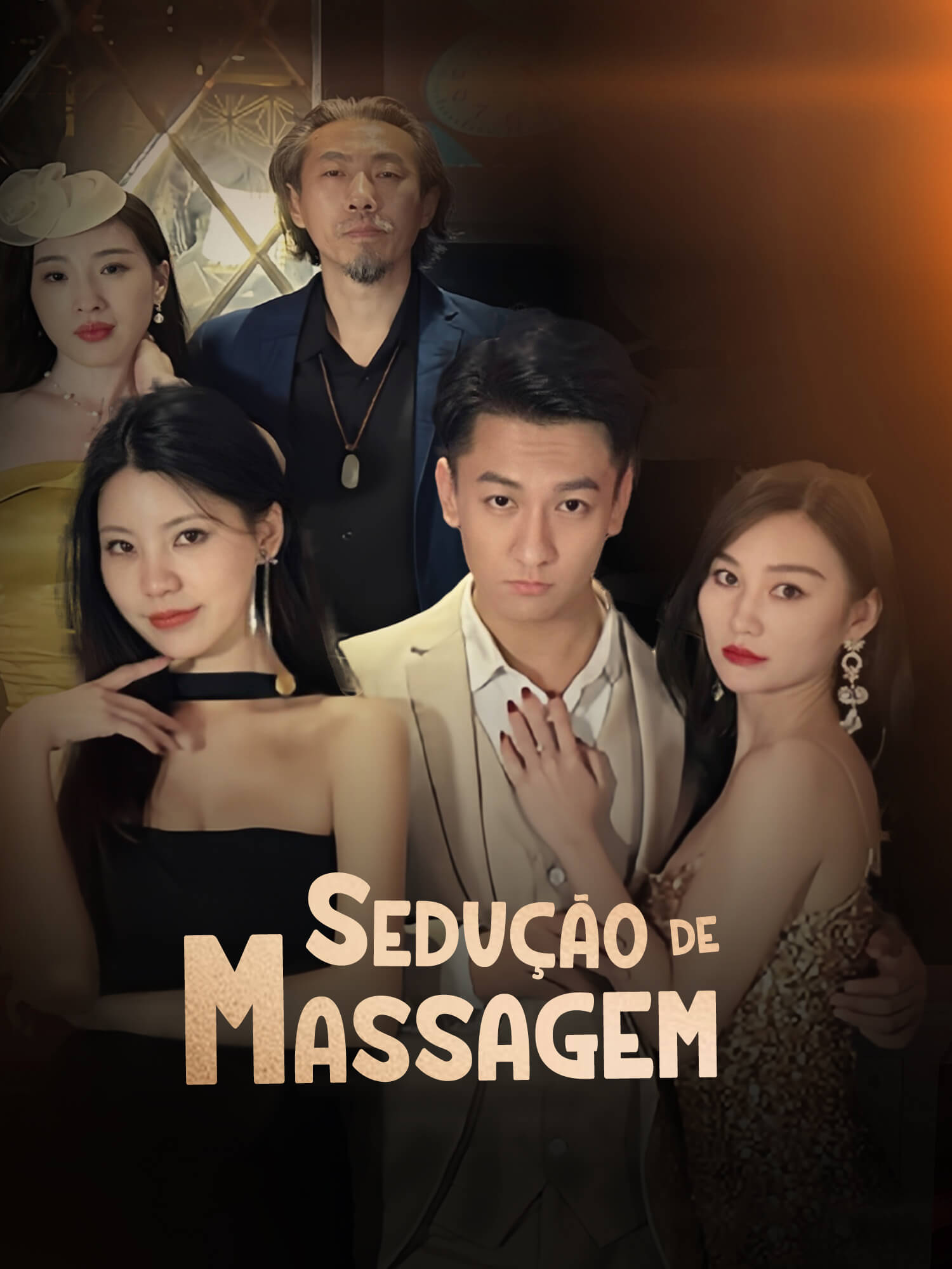 Capa e Pôster da Mini Novela Massagem da Sedução