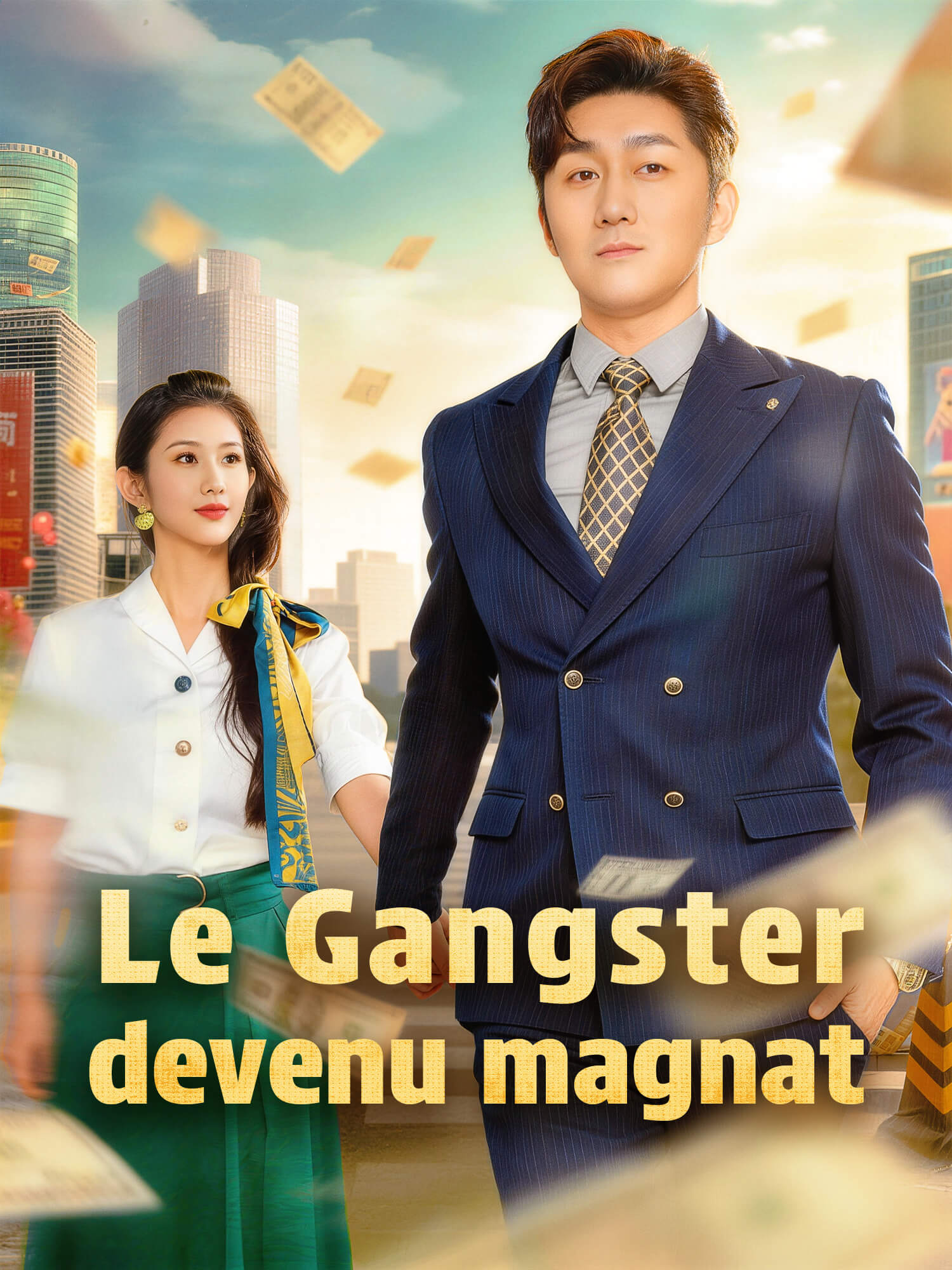 Affiche et Couverture de la Mini-série Le Gangster devenu magnat