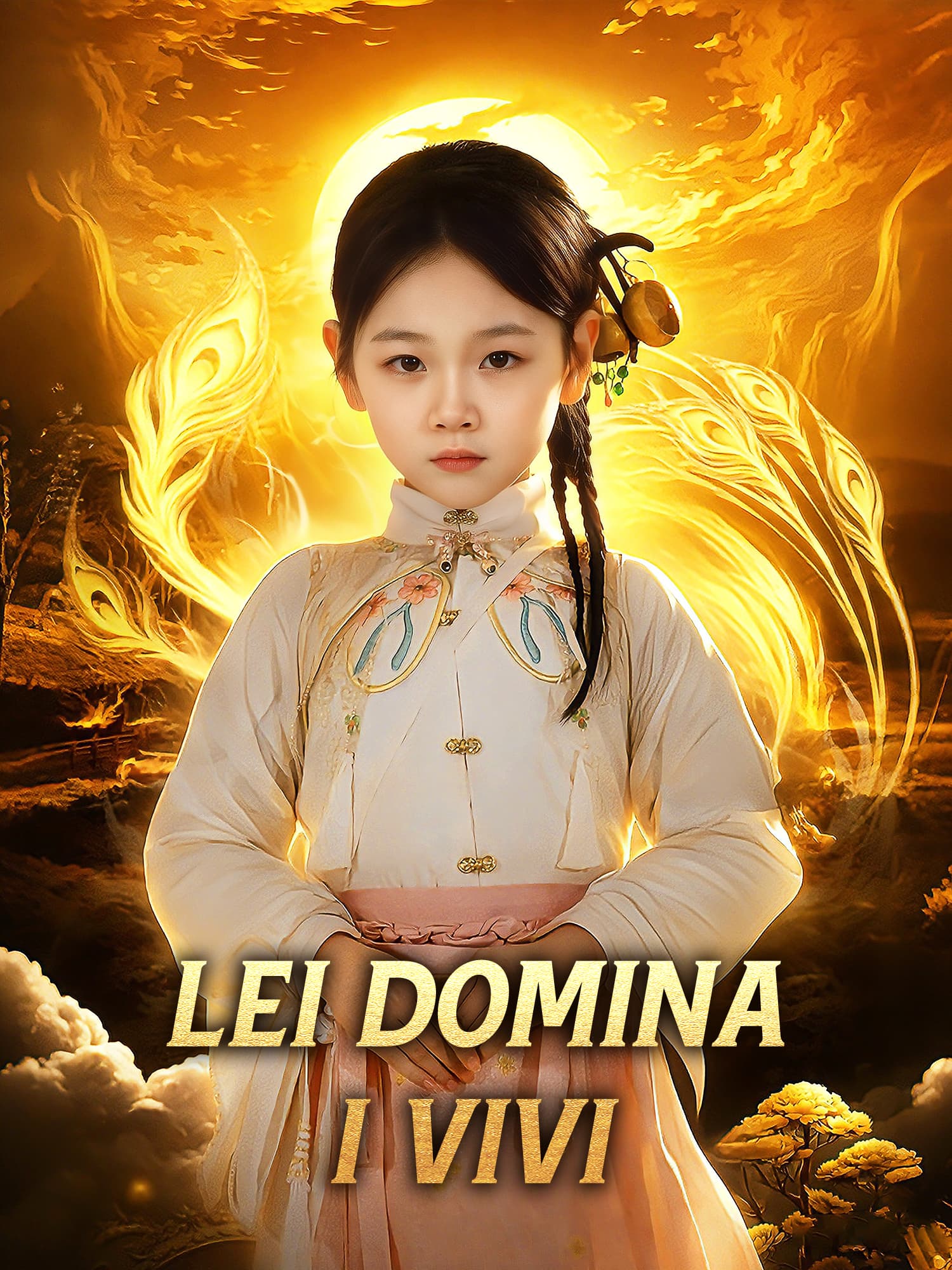 Copertina e Poster della Mini Serie Lei domina i vivi