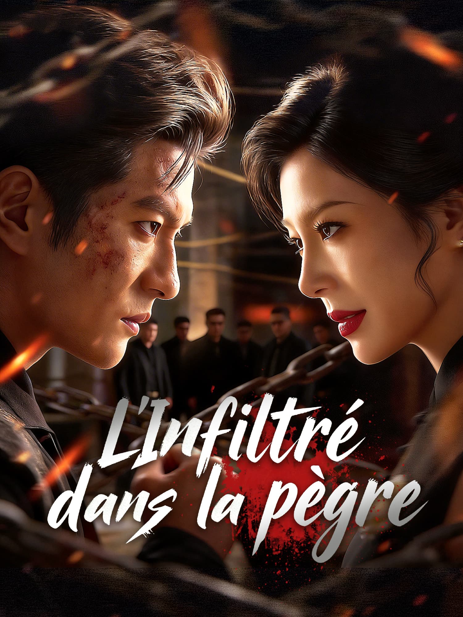 Affiche et Couverture de la Mini-série L'Infiltré dans la pègre