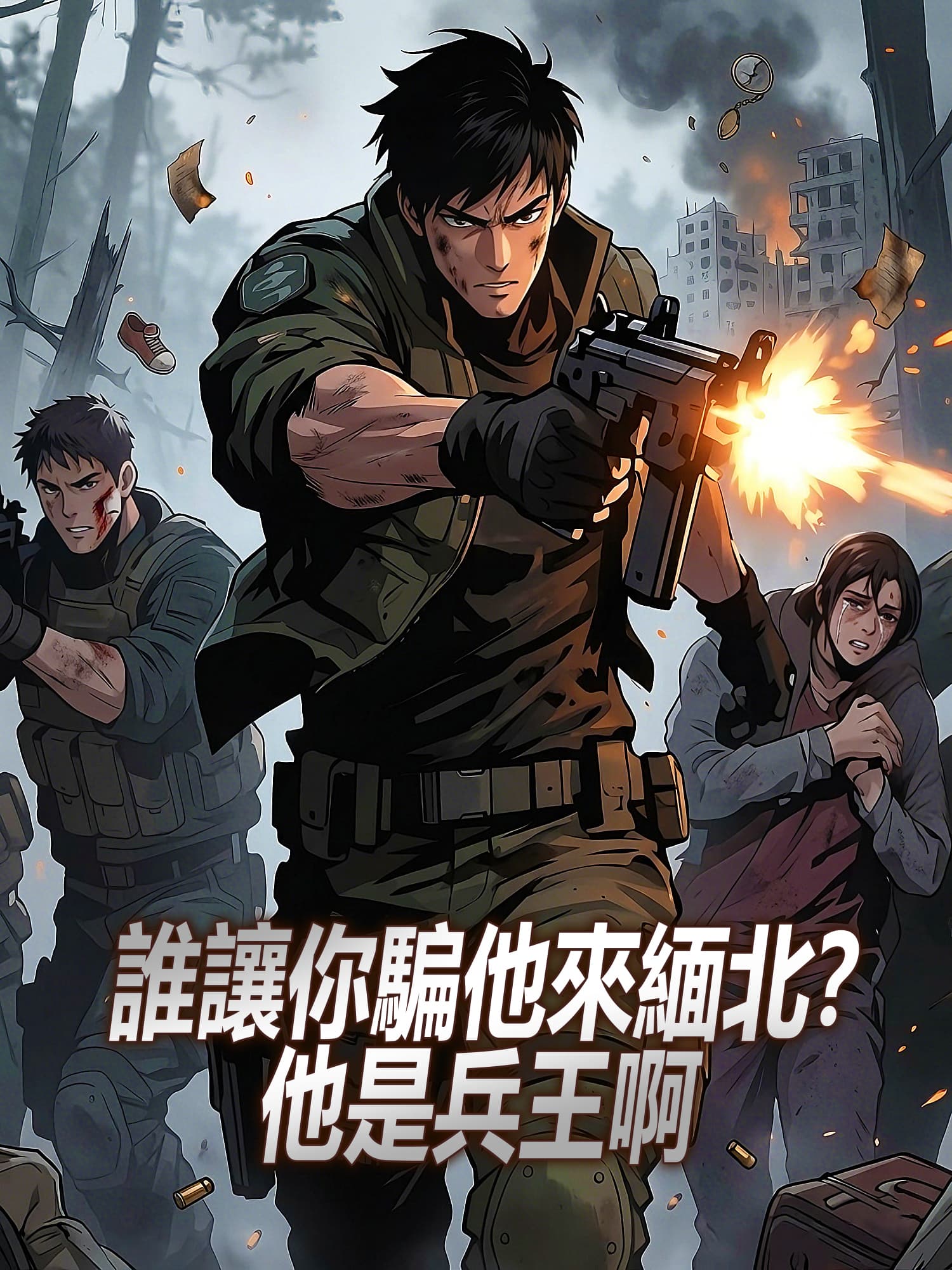 誰讓你騙他來緬北？他是兵王啊！