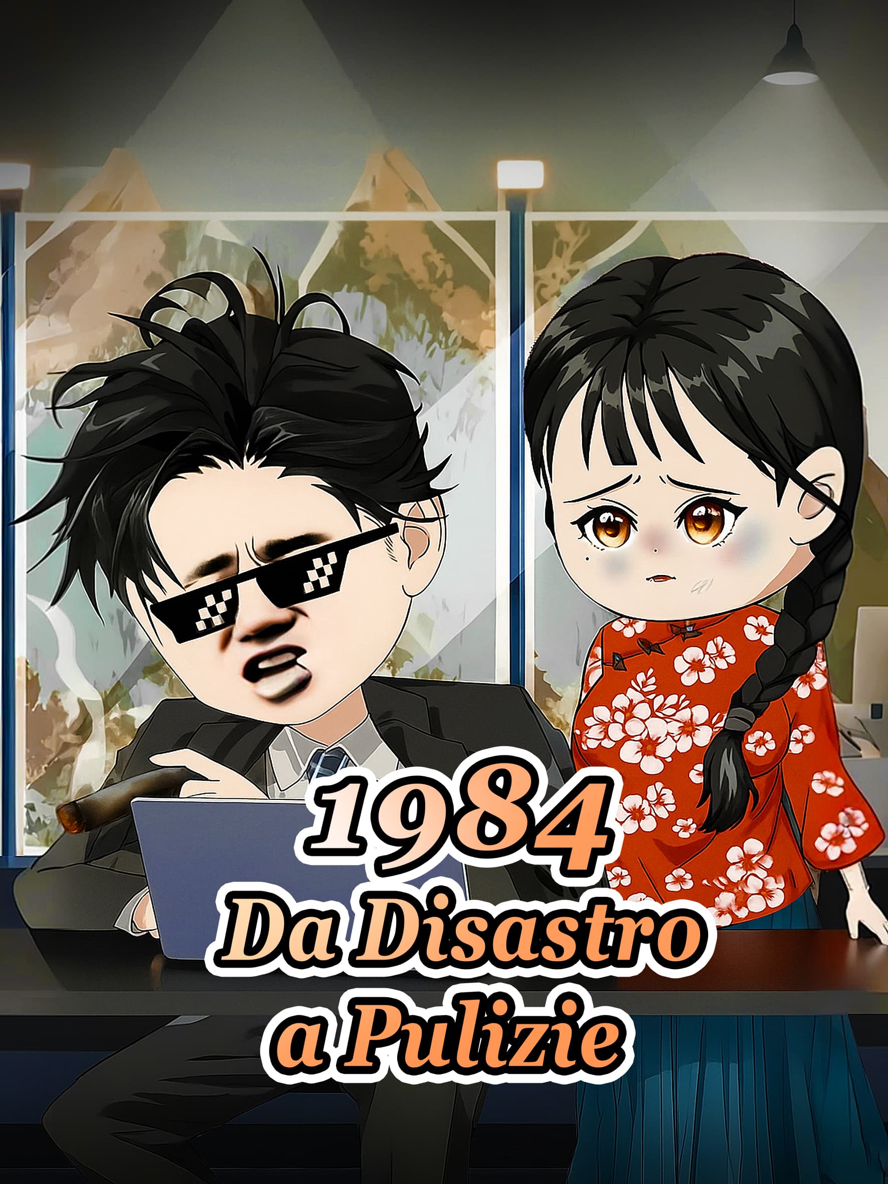 Copertina e Poster della Mini Serie 1984: Da Disastro a Pulizie