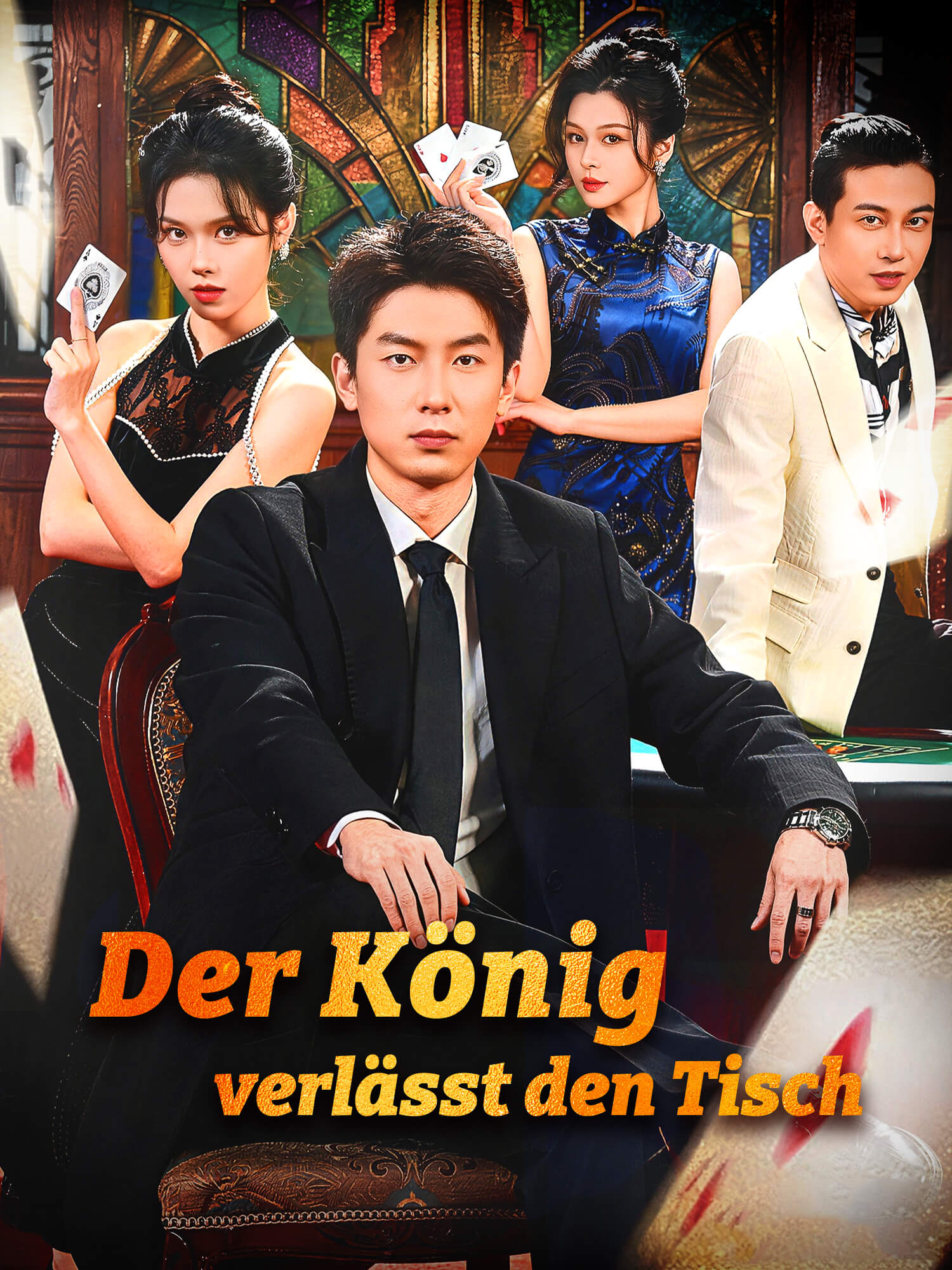 Der König verlässt den Tisch