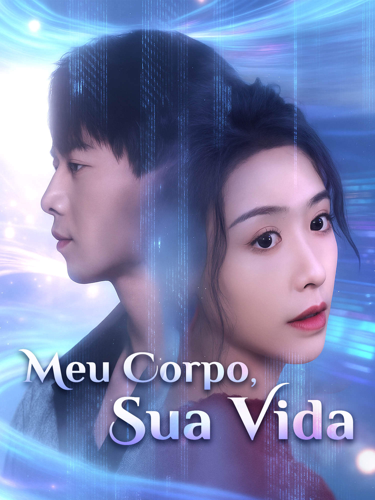 Capa e Pôster da Mini Novela Meu Corpo, Sua Vida