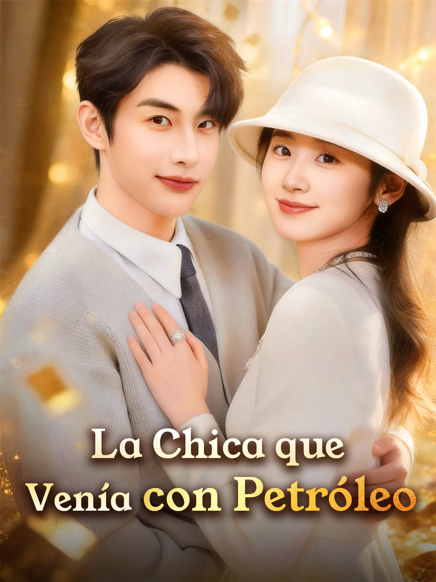 Portada y Póster de la Mini Serie La Chica que Venía con Petróleo