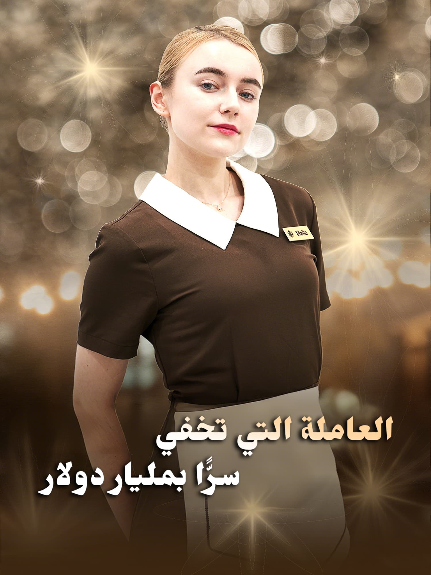 غلاف وملصق مسلسل العاملة التي تخفي سرًّا بمليار دولار القصير