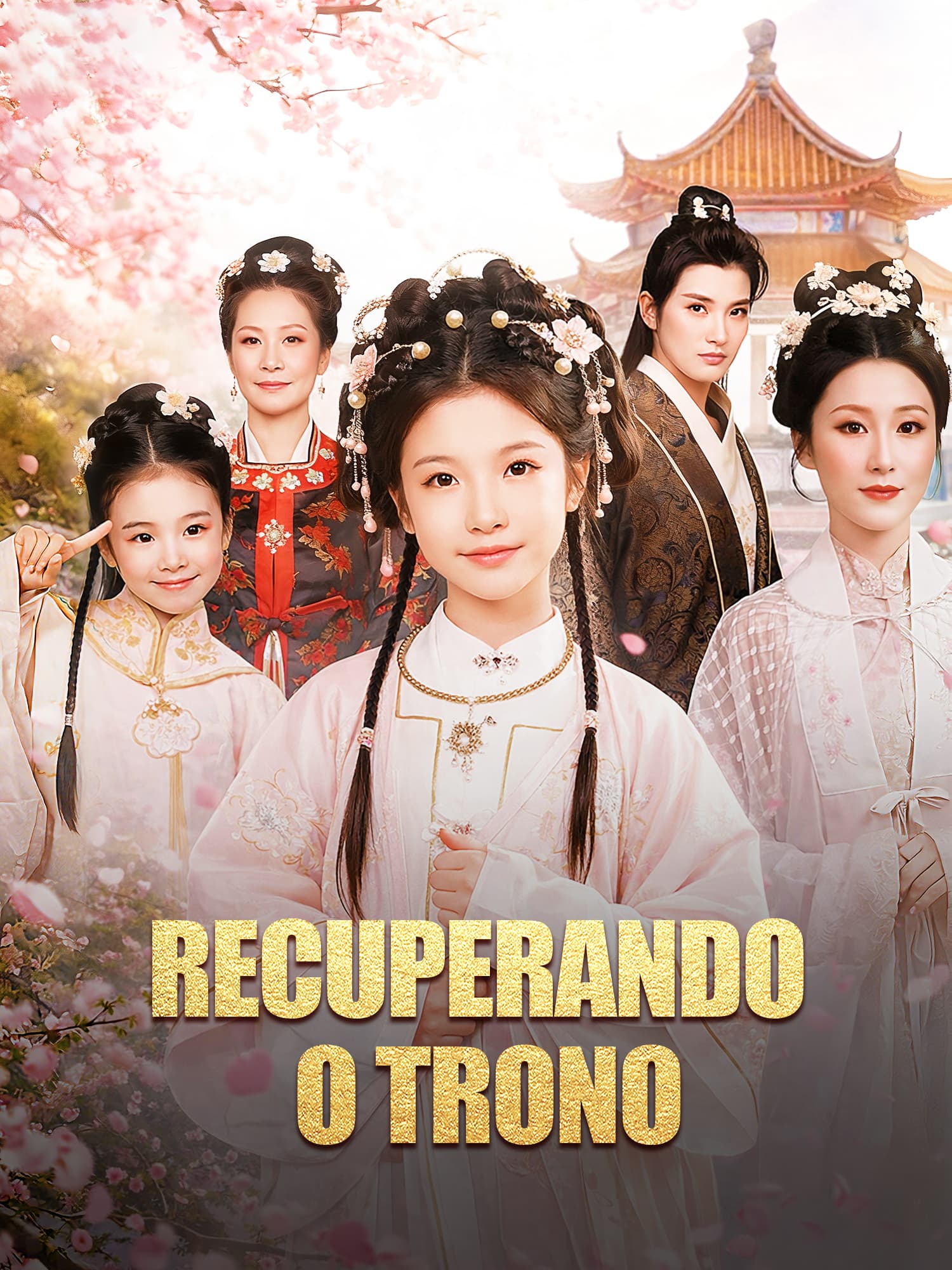 Capa do drama curto Recuperando o Trono (Lançamento)