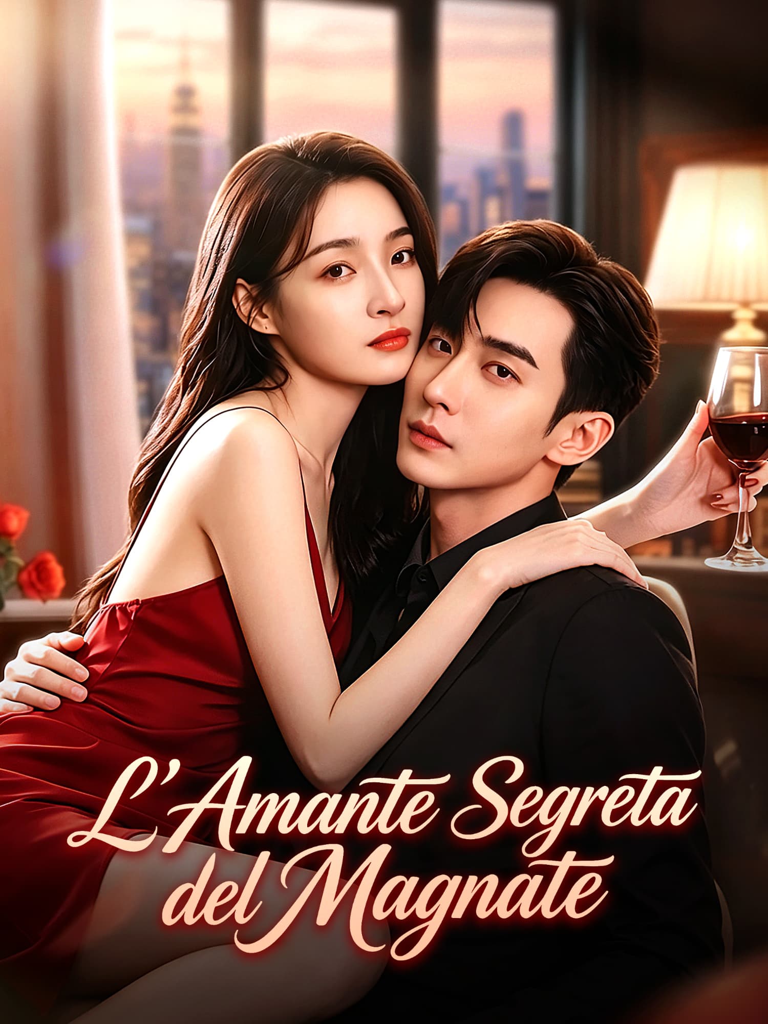 Copertina del dramma corto L'Amante Segreta del Magnate (Categorie verticali di)
