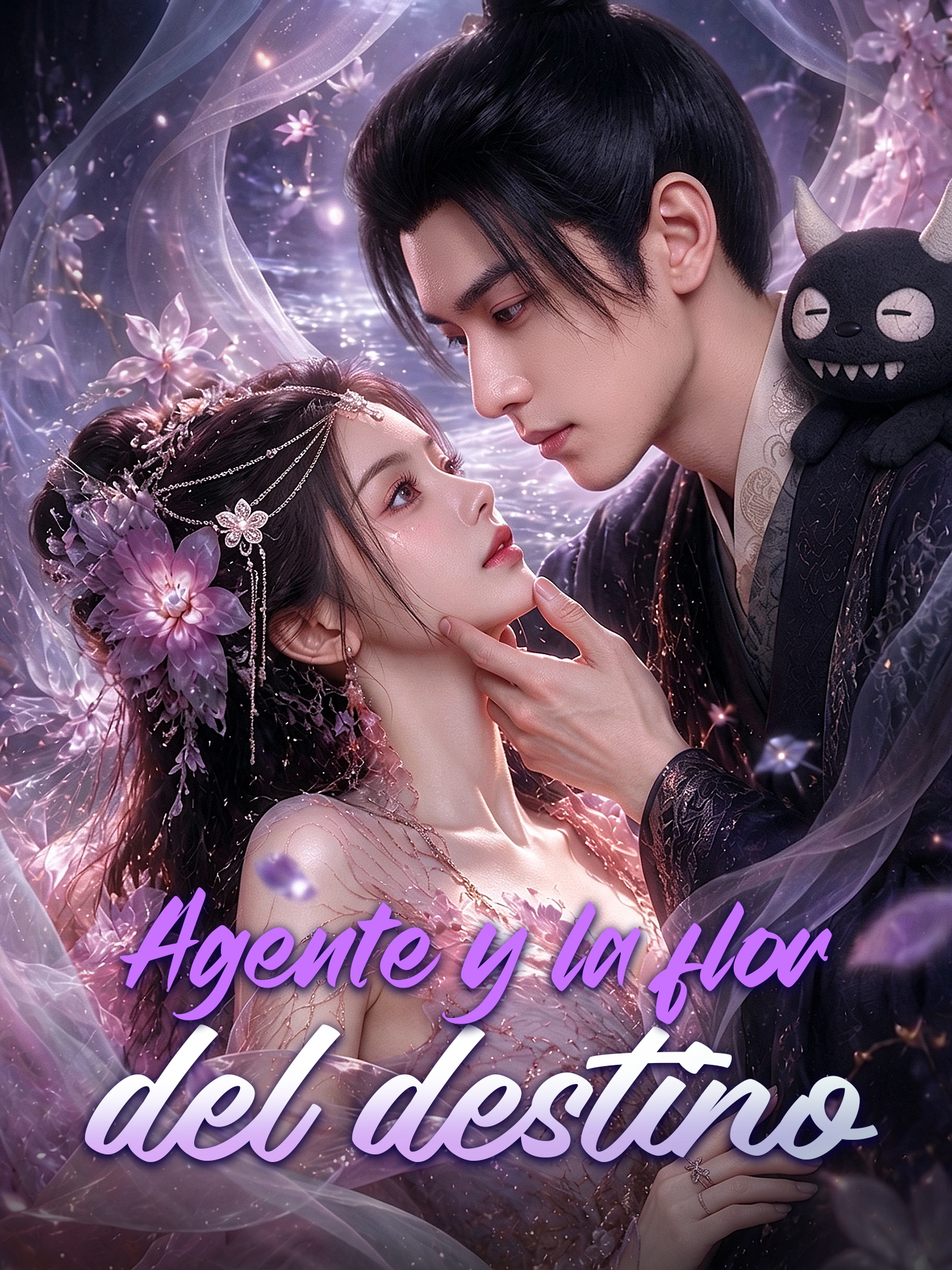 Portada y Póster de la Mini Serie Agente y la flor del destino